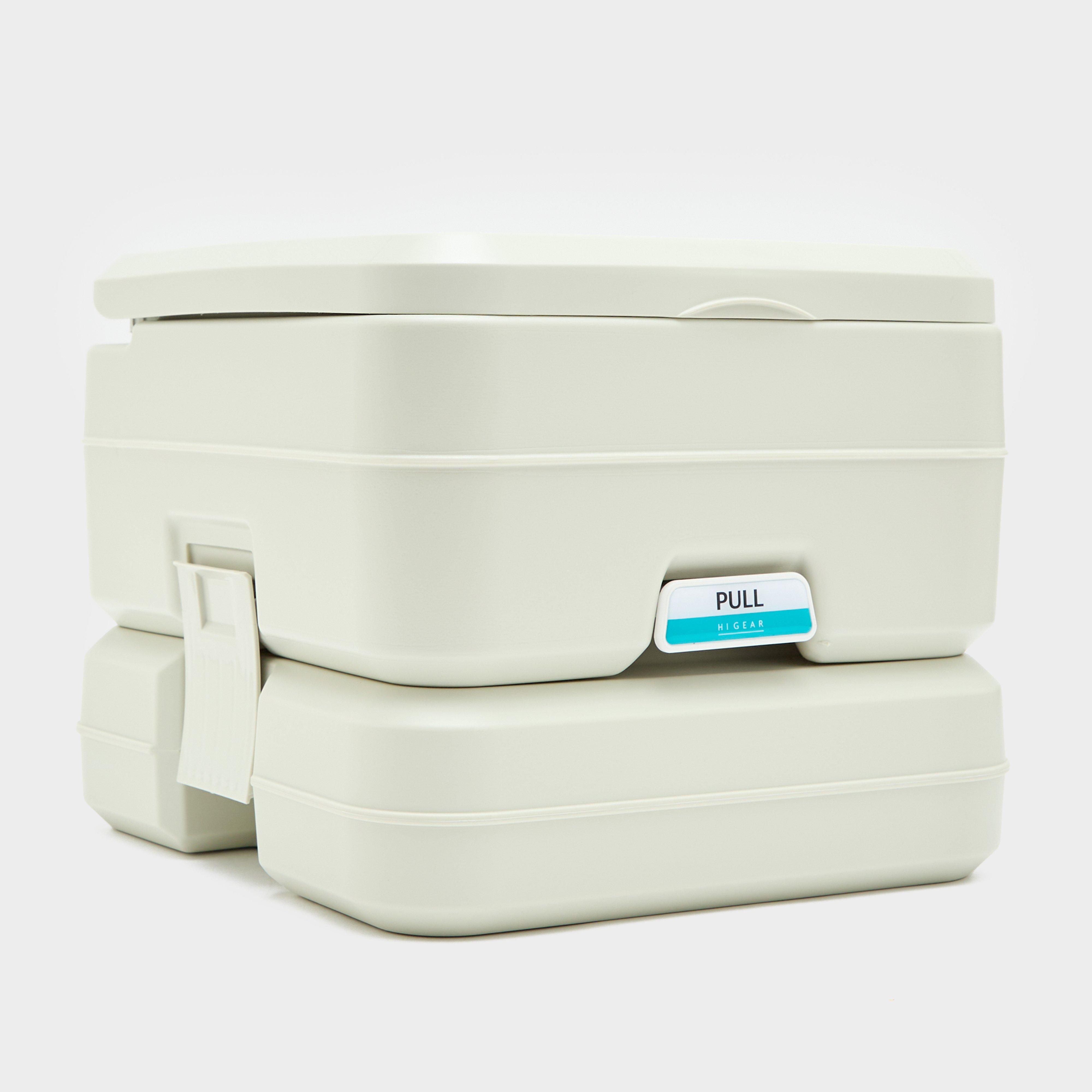 Image of HI-GEAR Portable Flush Toilet, Grey