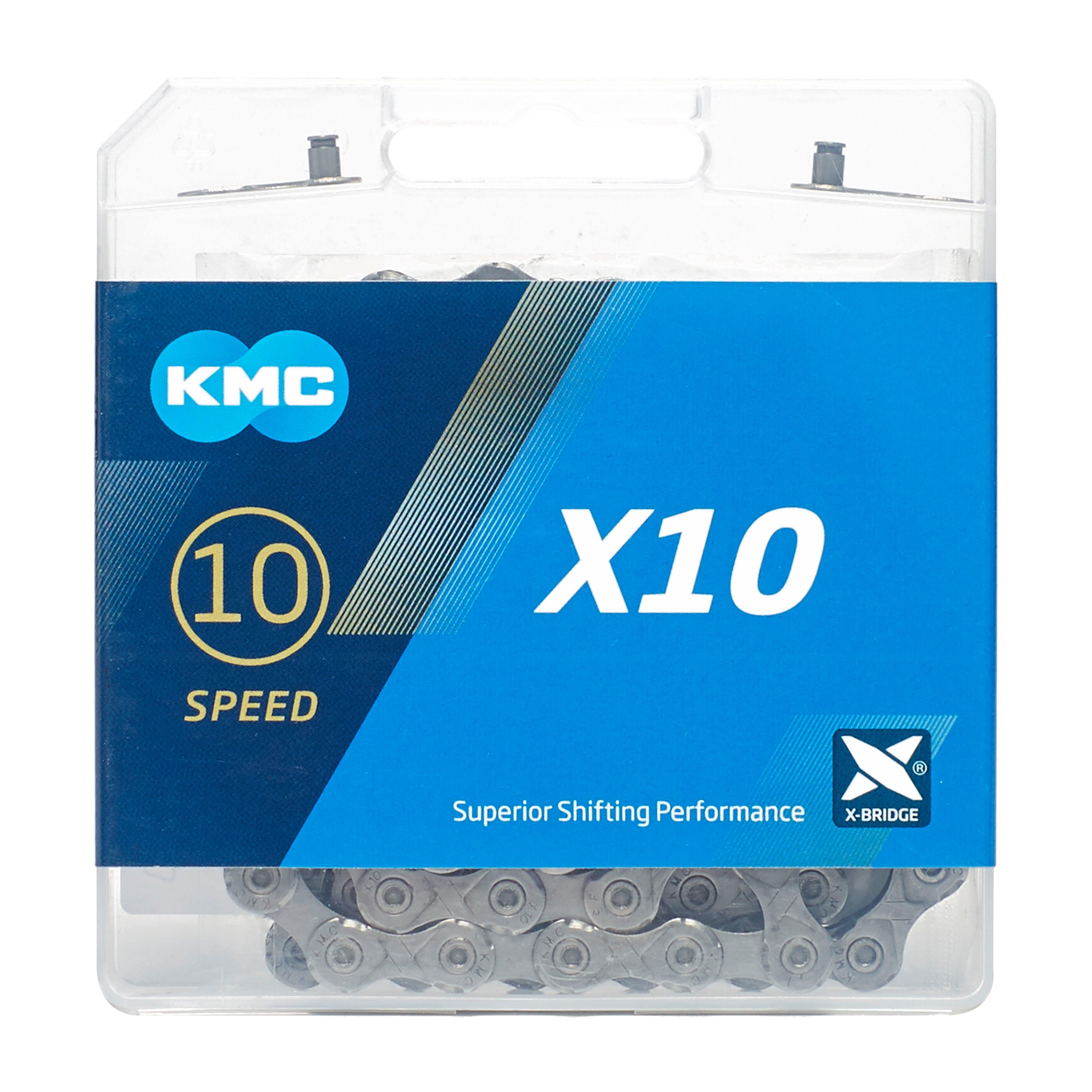 Image of KMC Chains X10 MTB Chain, Grey