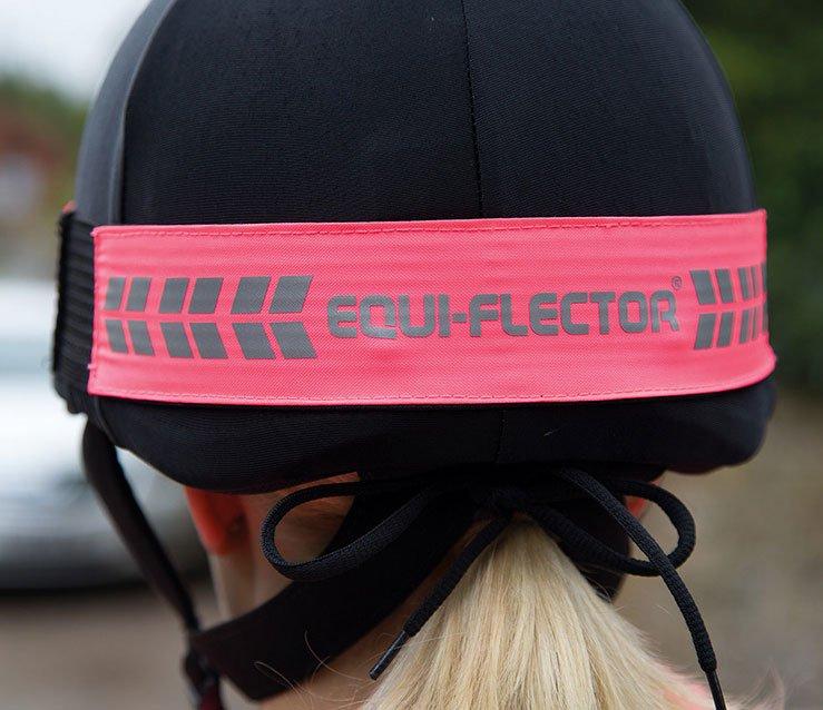 Image of EQUI-FLECTOR Hat Band Pink 1, Pink