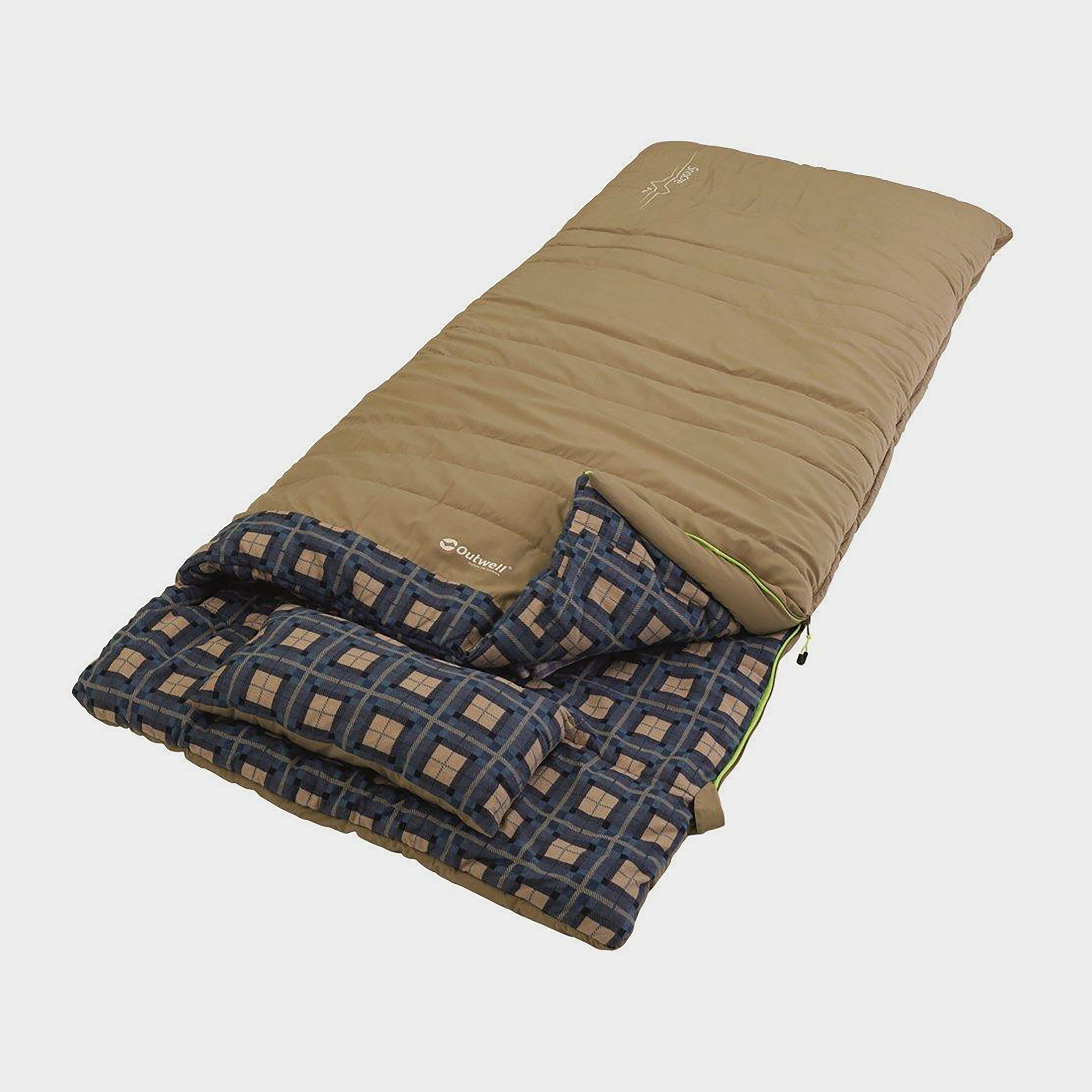 Image of Outwell Snooze Single Sleeping Bag, Green