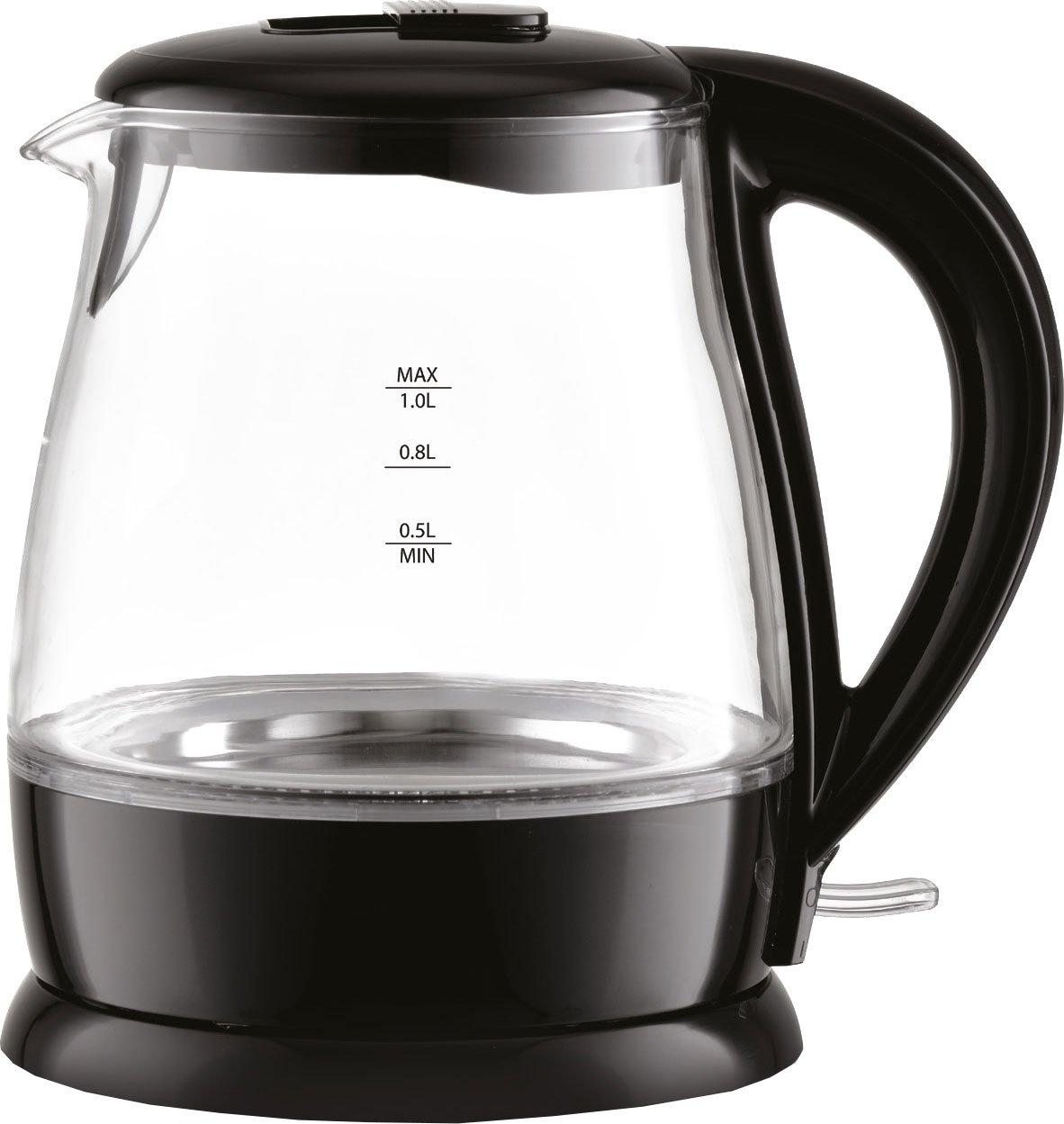  Quest Low Wattage Light Up Glass Kettle