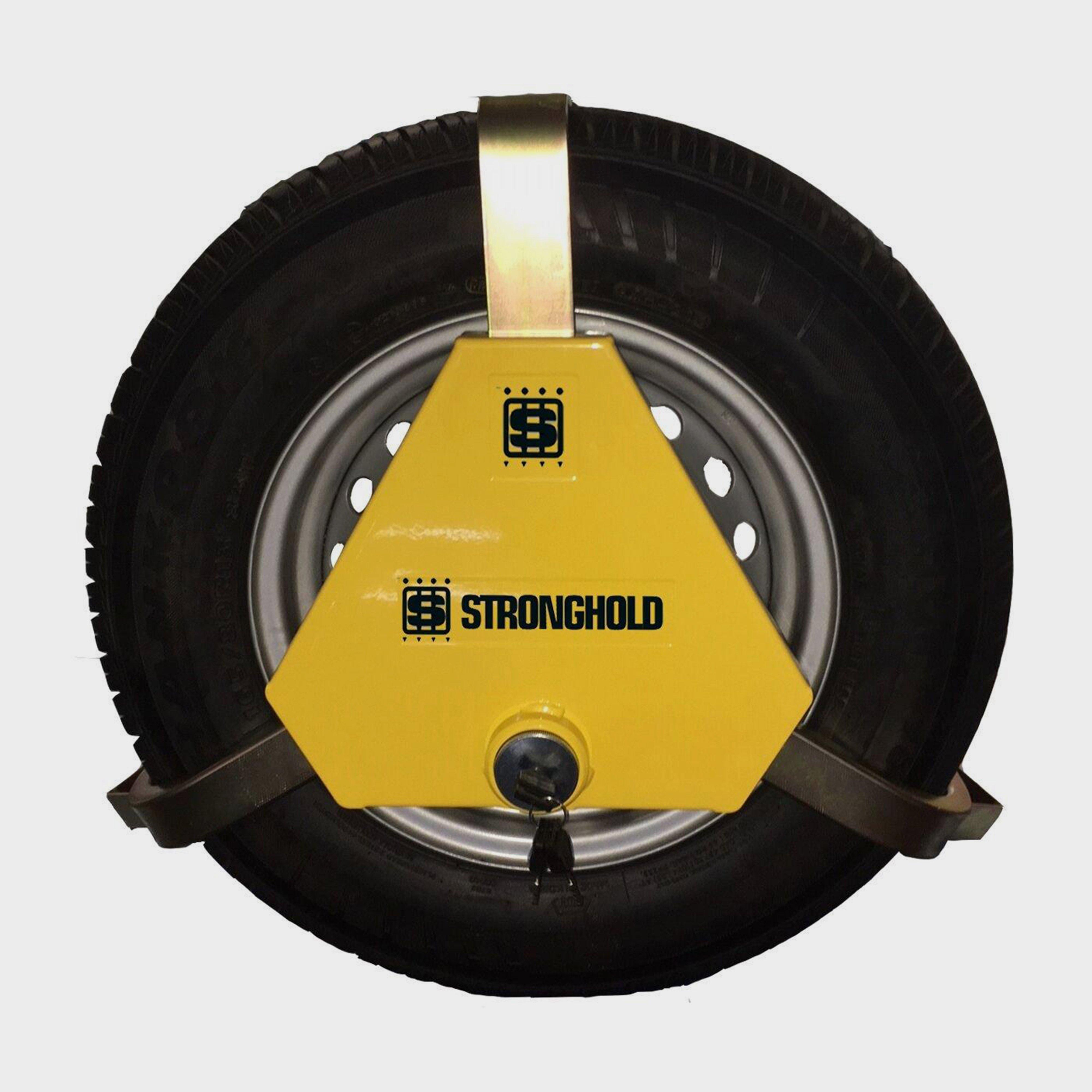  Stronghold Apex Triangular Wheel Clamp (13” - 15”), Yellow