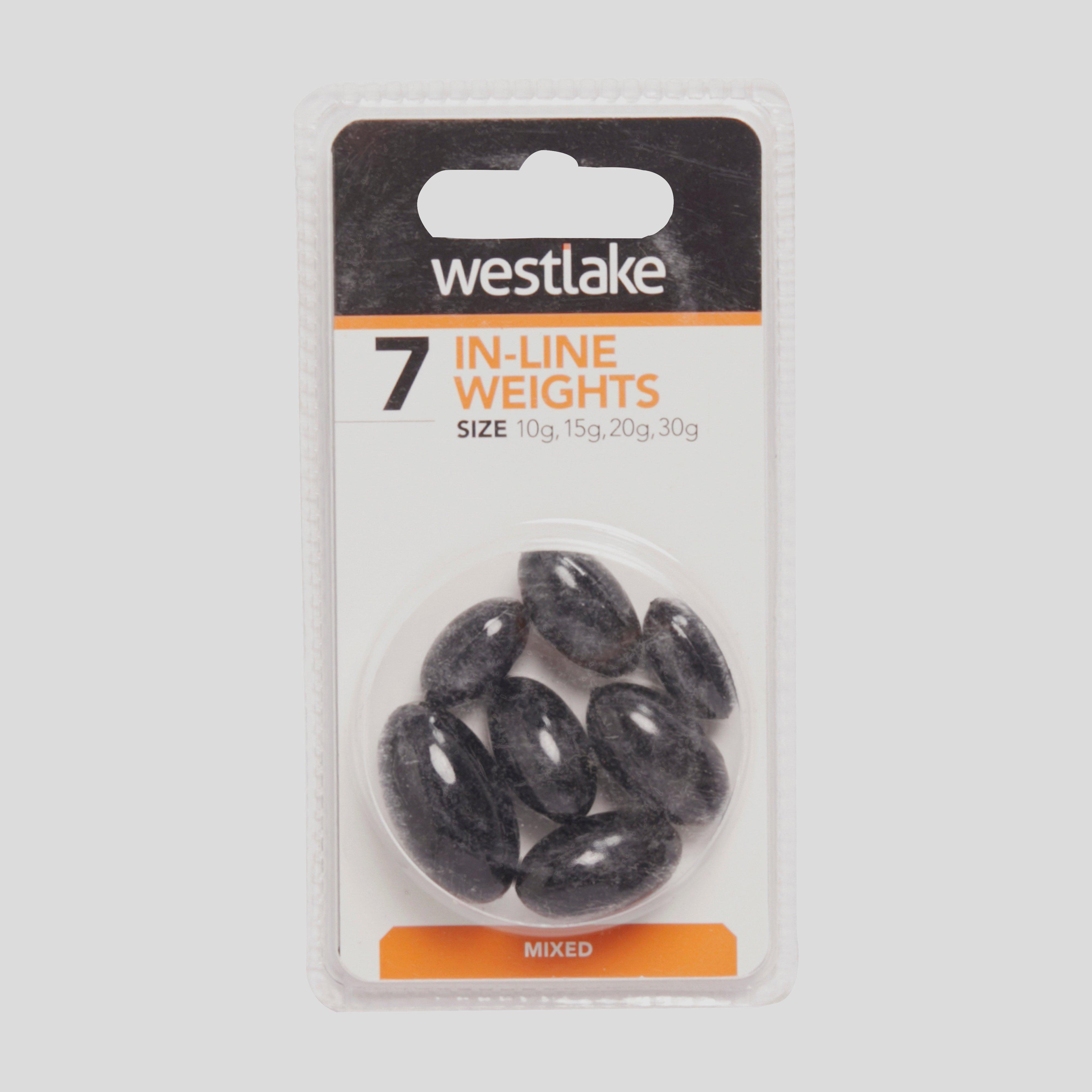 Photos - Other for Fishing West Lake Westlake Black Inline Weights Mixed 