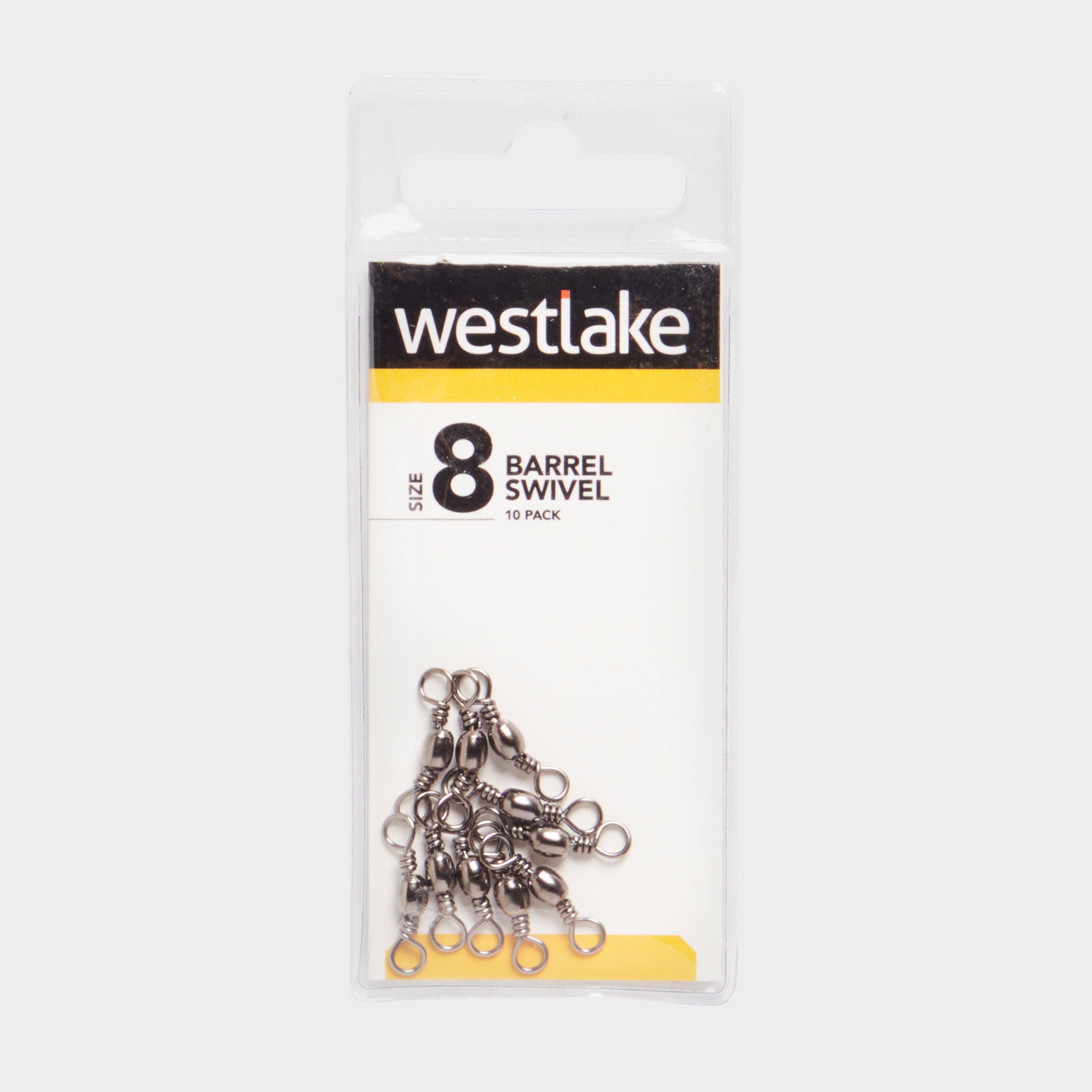 Photos - Other for Fishing West Lake Westlake Barrel Swivel Size 8 20kg, Silver 