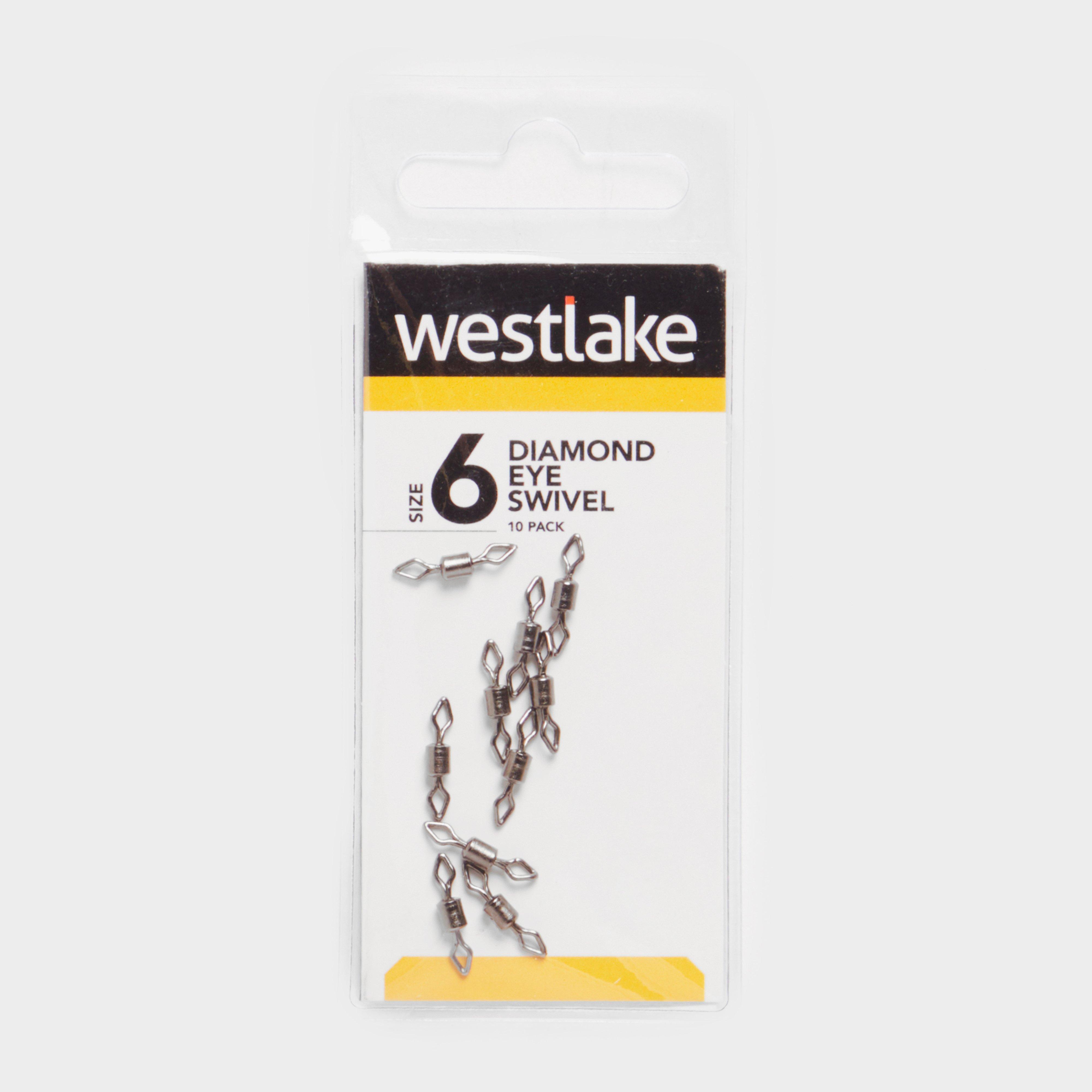 Image of Westlake Diamond Eye Swivel Size 6 22kg, Black