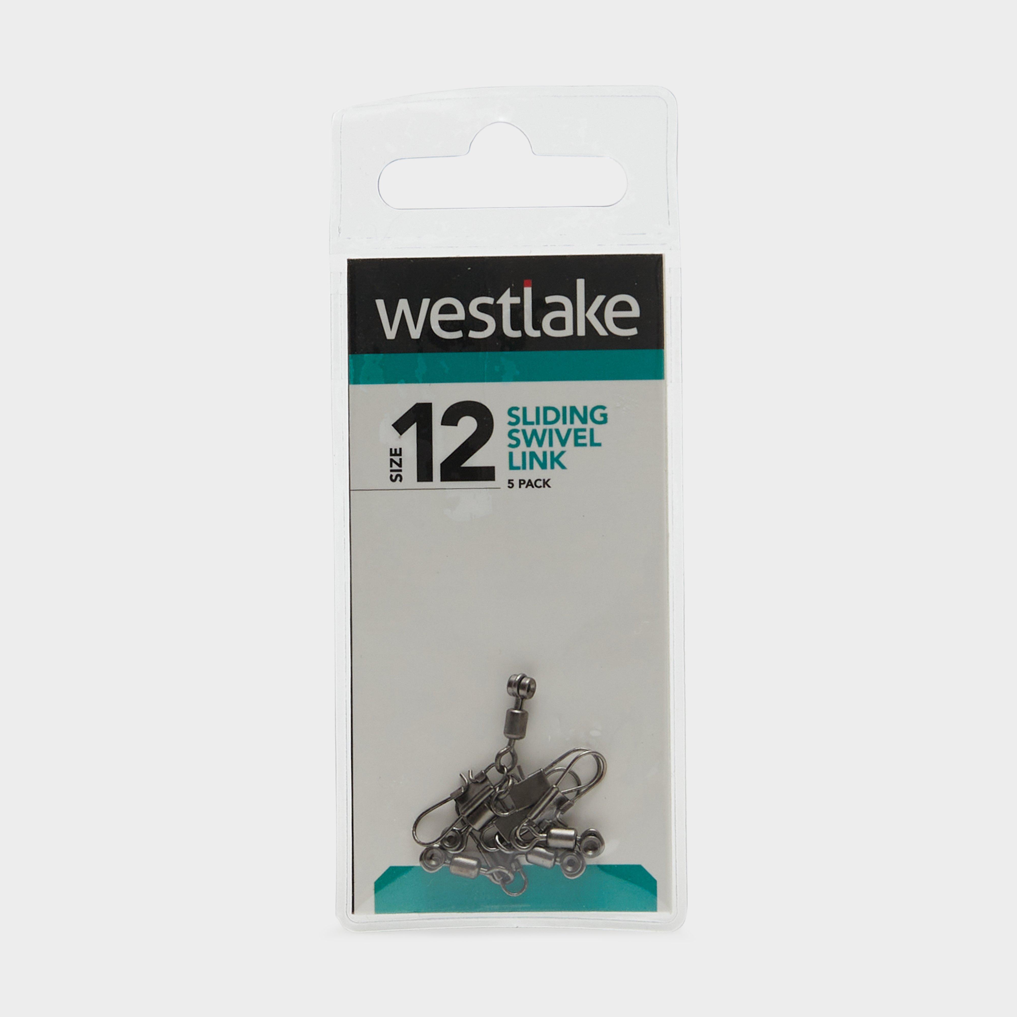 Photos - Other for Fishing West Lake Westlake Sliding Swivel Sz 12 5 Pcs, Silver 