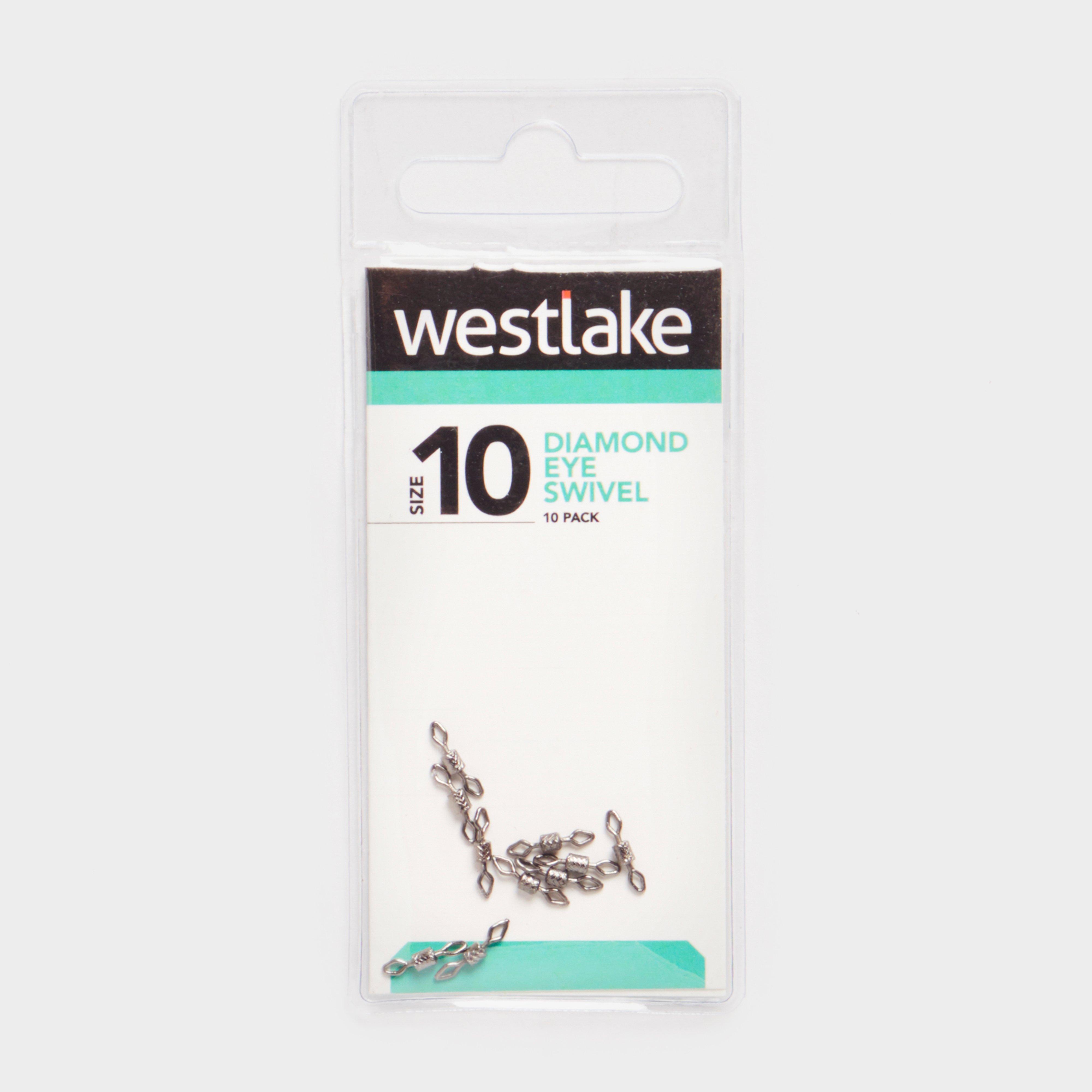 Photos - Other for Fishing West Lake Westlake Diamond Eye Swivel Sz10 10Pc 