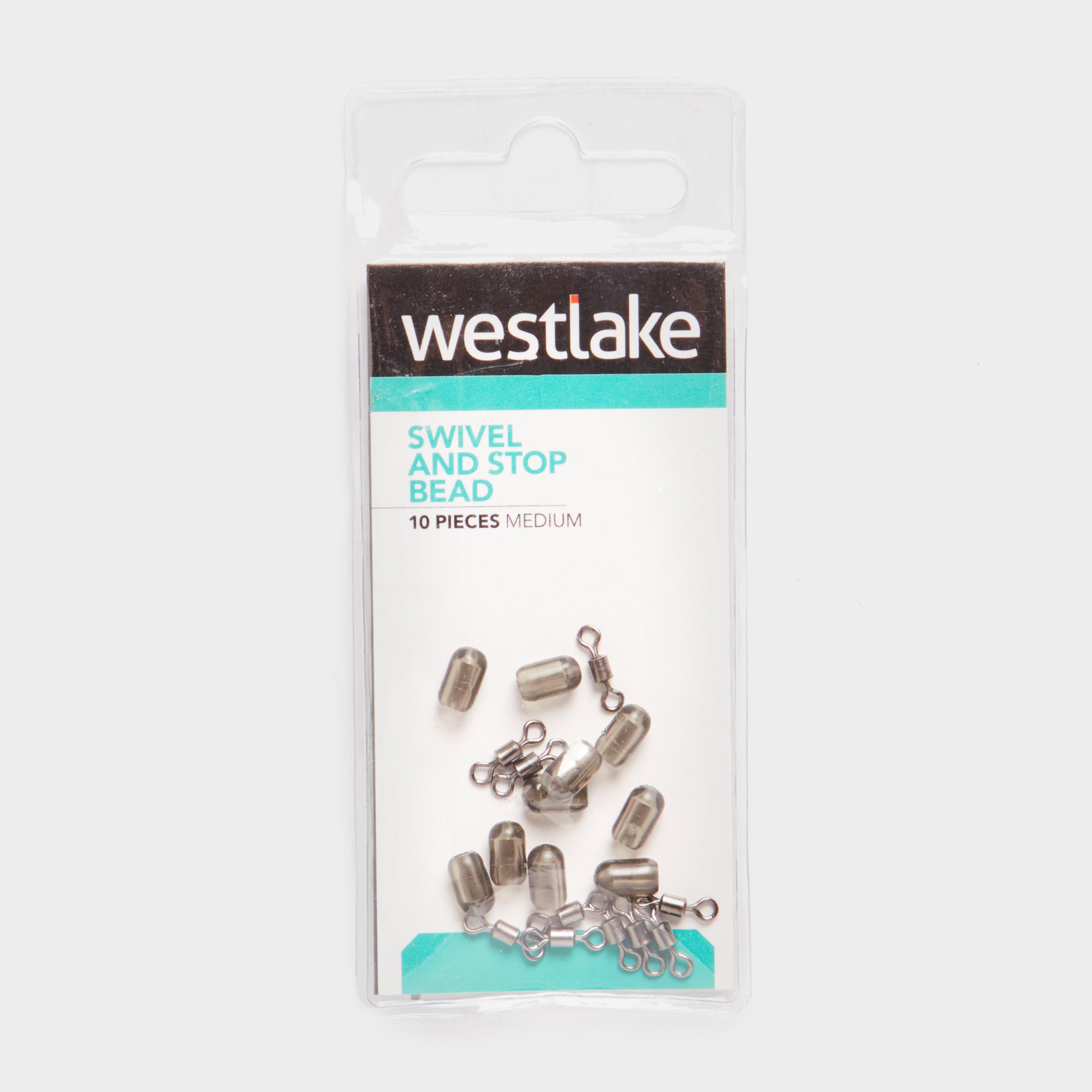 Image of Westlake Swivel And Stop Bead Med 10Pc, Silver