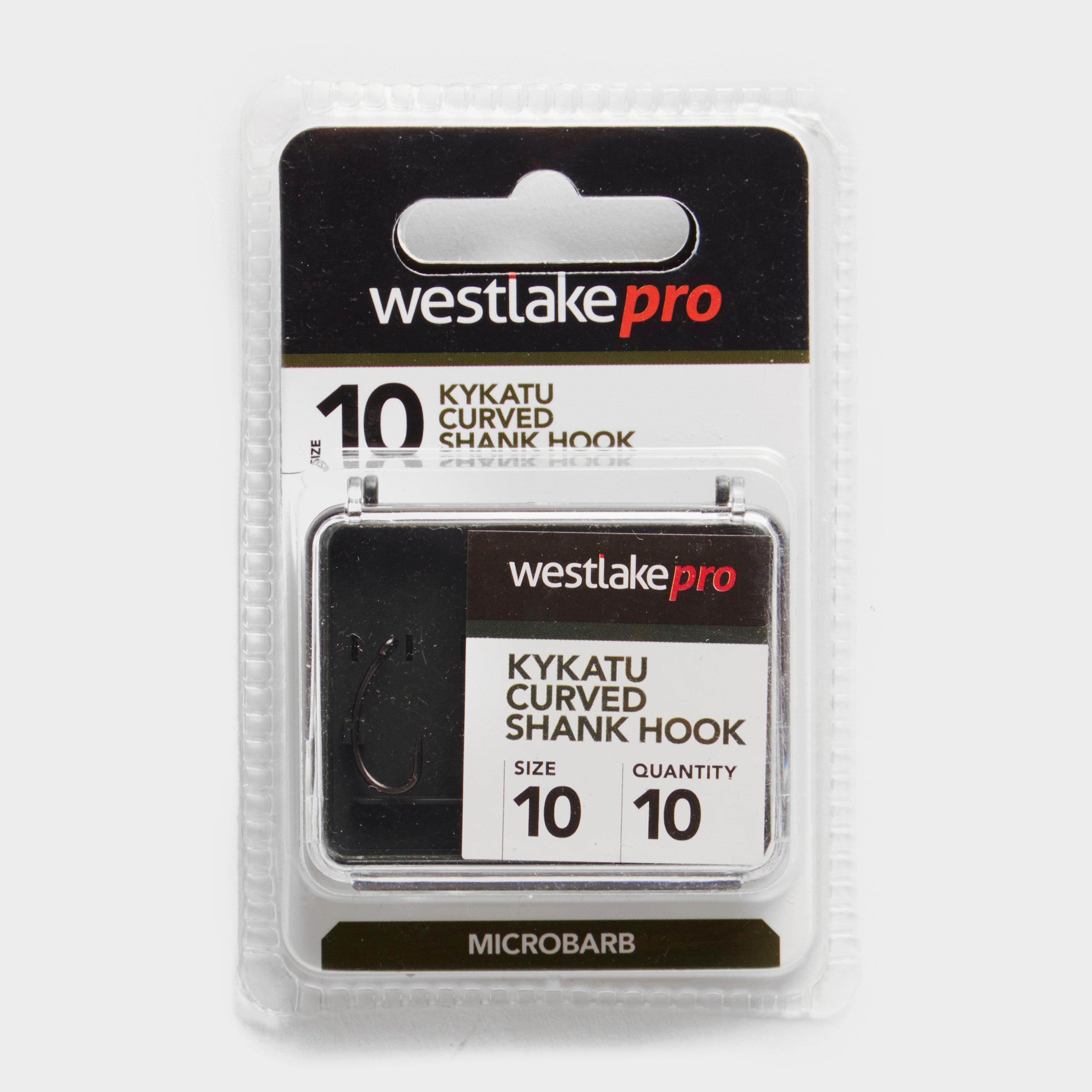 Image of Westlake Curved Shank Micro-Barbed Size 10, Black