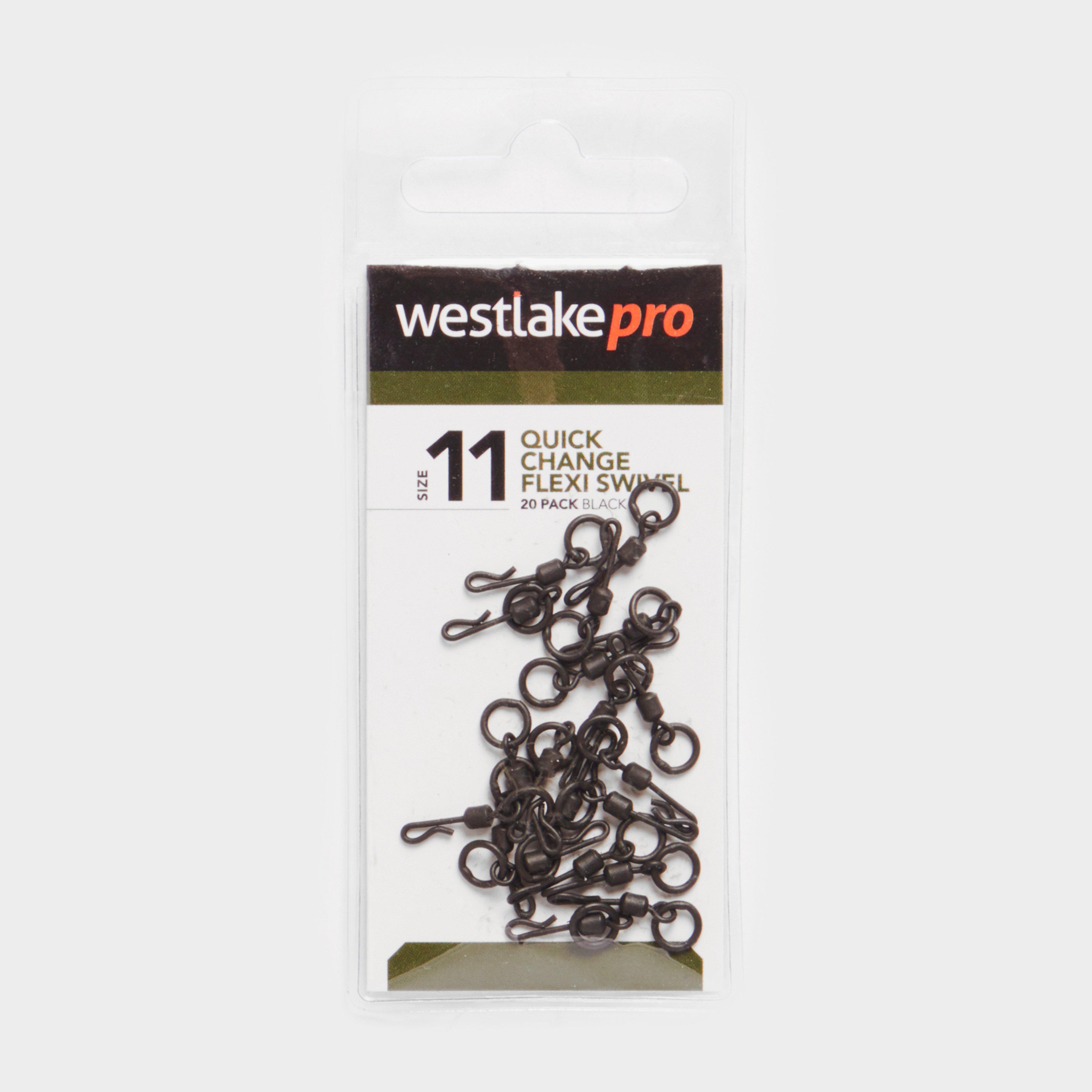 Photos - Other for Fishing West Lake Westlake Quick Change Flexi Swivel Size 11 20pk, Silver 