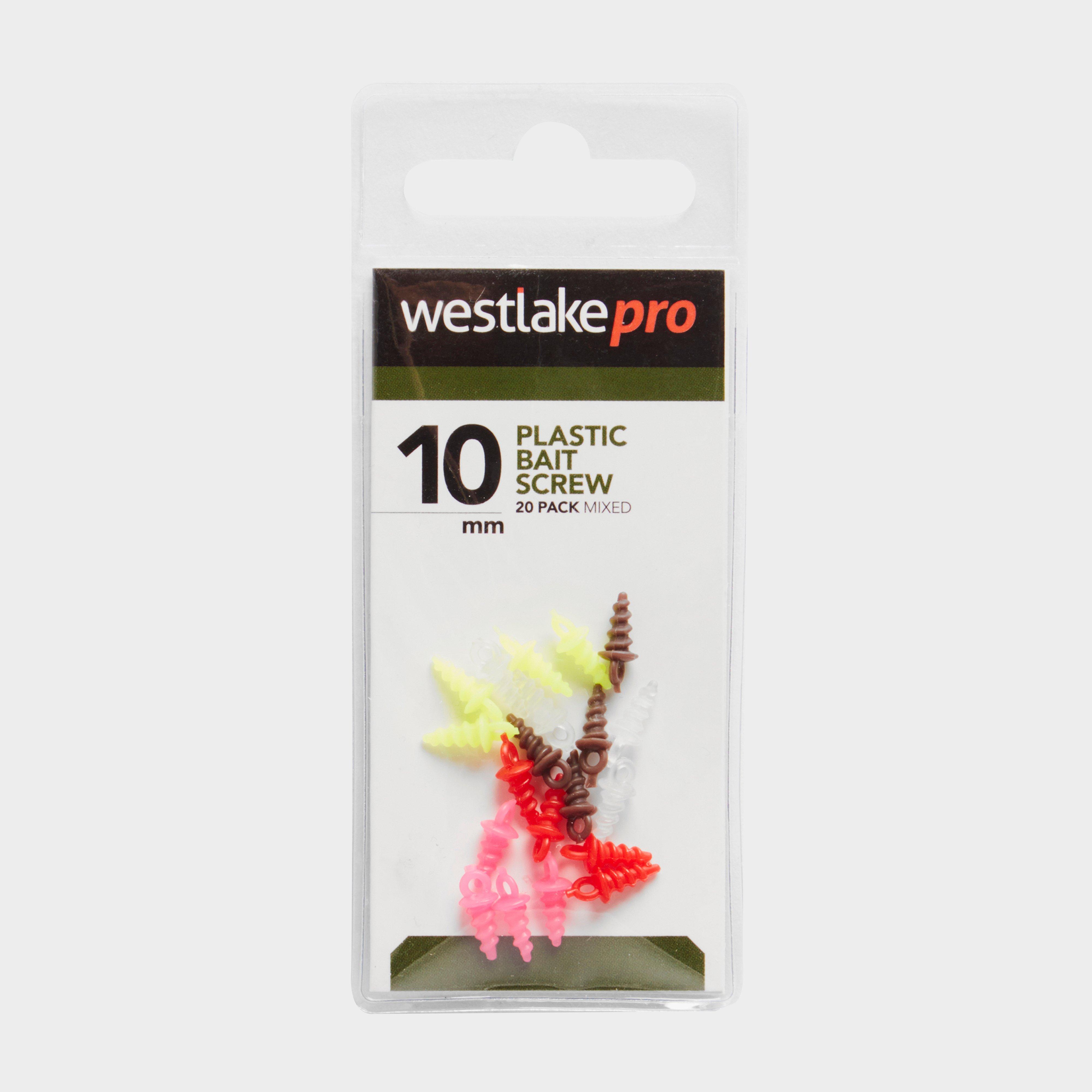 Photos - Other for Fishing West Lake Westlake Plastic Bait Screw 10Mm 20Pk, Clear 