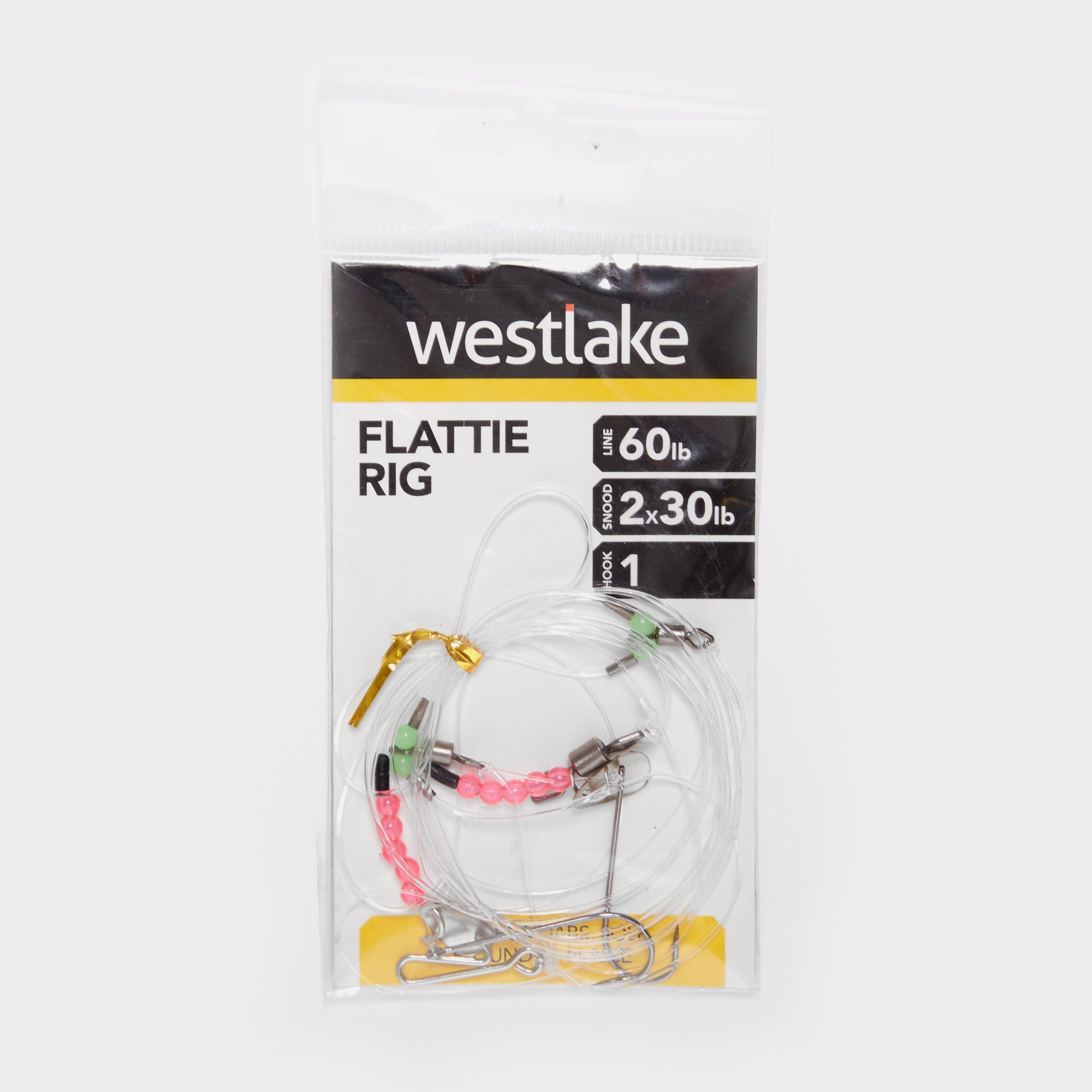 Image of Westlake 2 Hook Flattie Rig 1, Silver