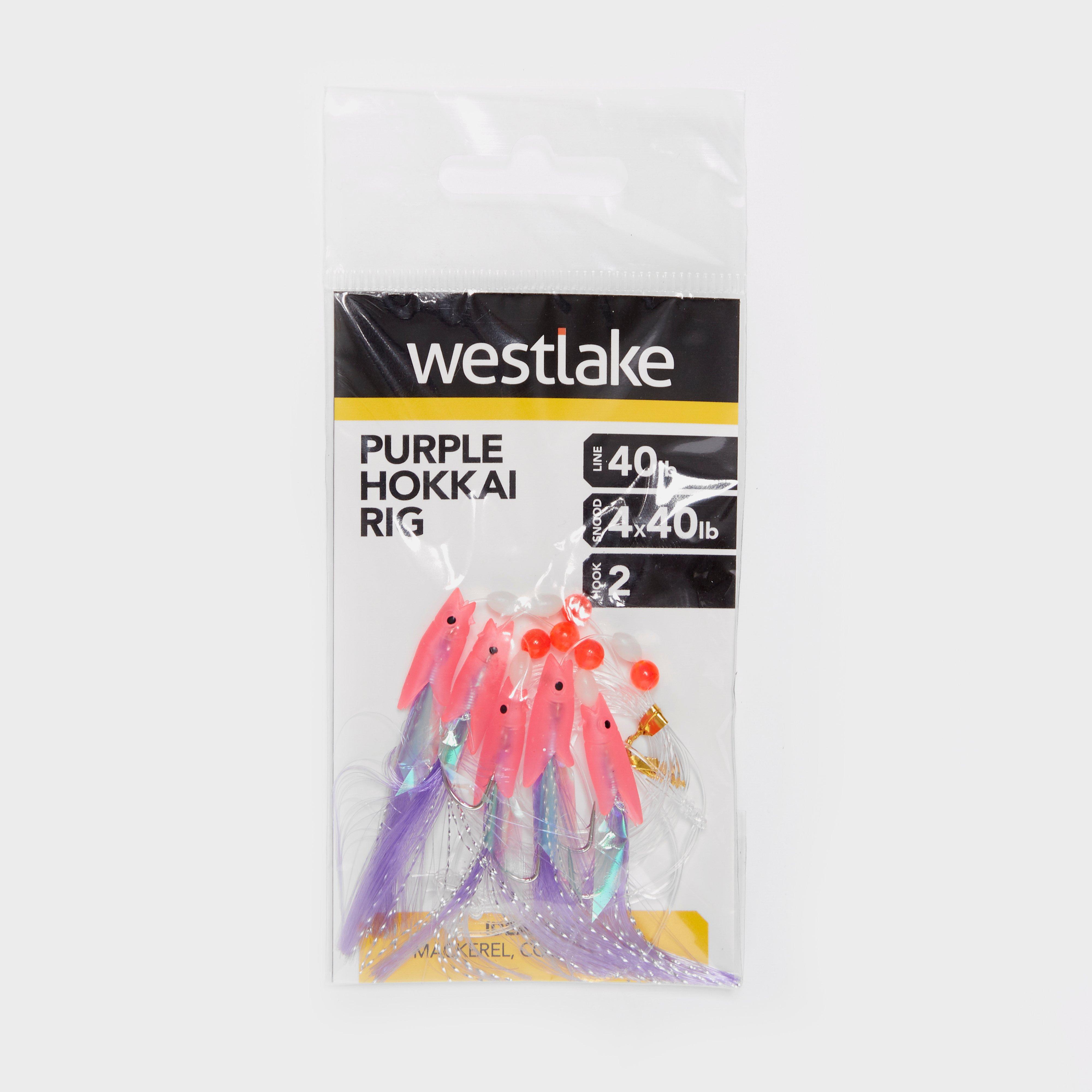 Image of Westlake 5 Hook Purple Hokkai 2, Clear