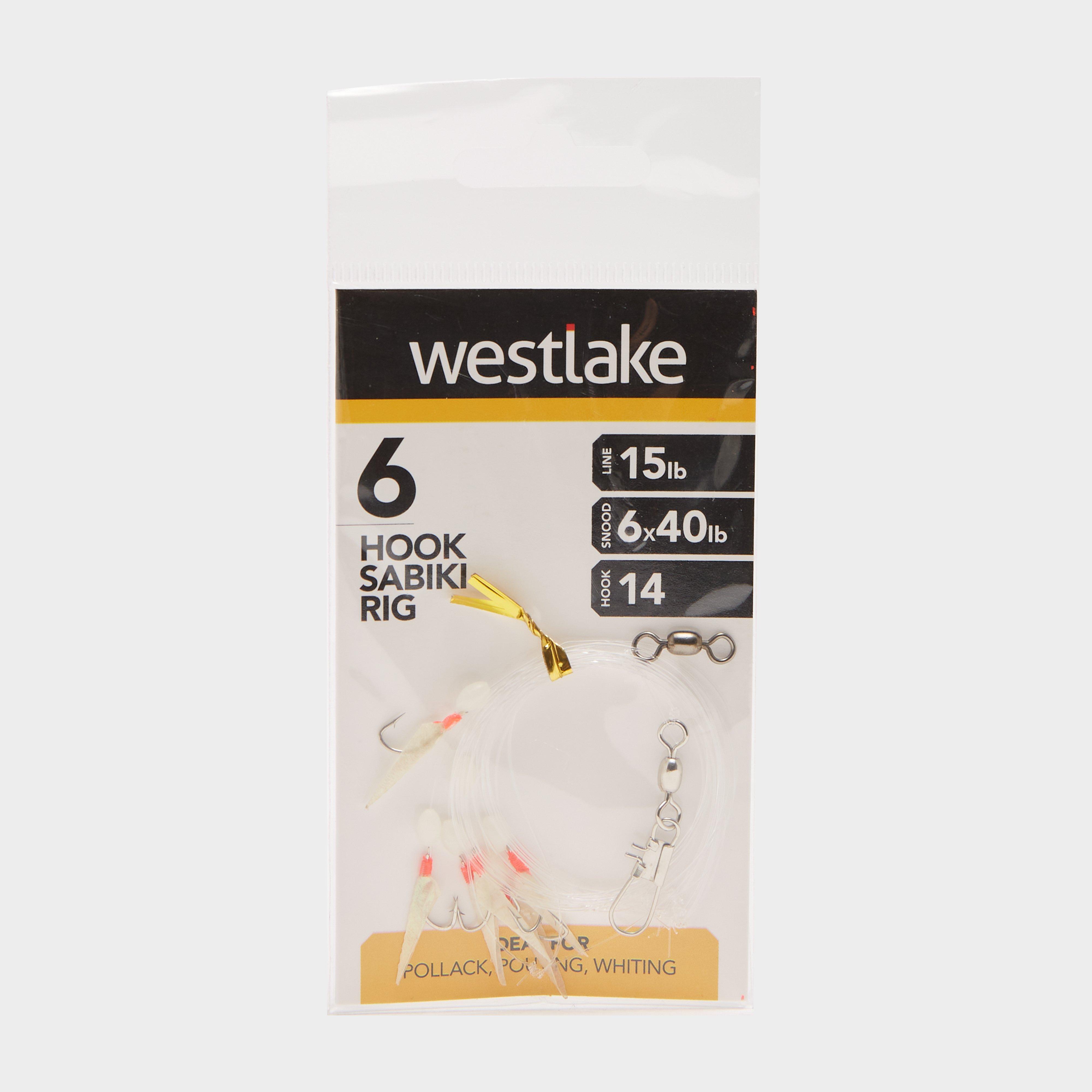 Image of Westlake Six Hook Sabiki Rig, Multi Coloured