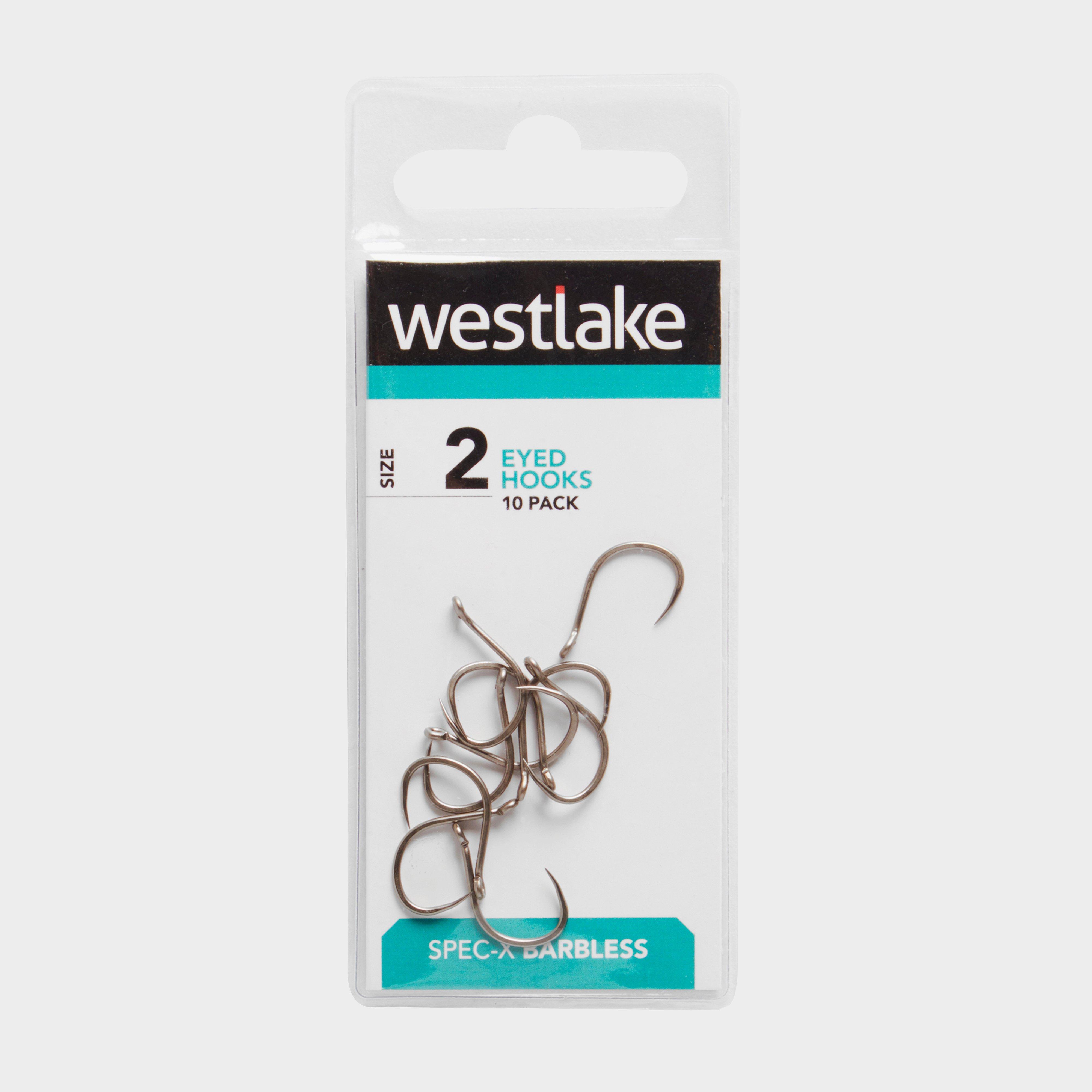 Photos - Fishing Hook / Jig Head West Lake Westlake Eyed Barbless 2, Silver 