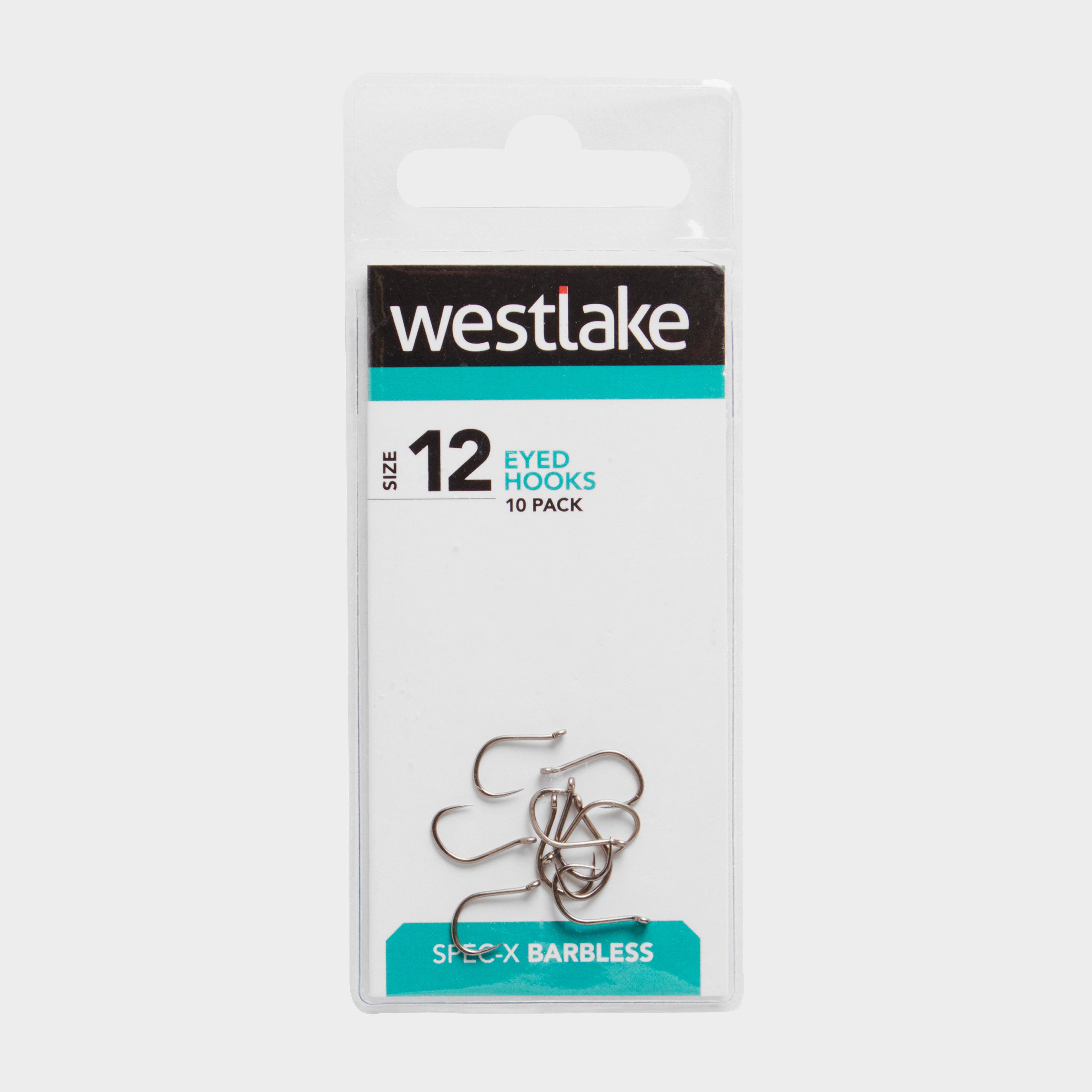 Photos - Fishing Hook / Jig Head West Lake Westlake Eyed Barbless 12, Silver 