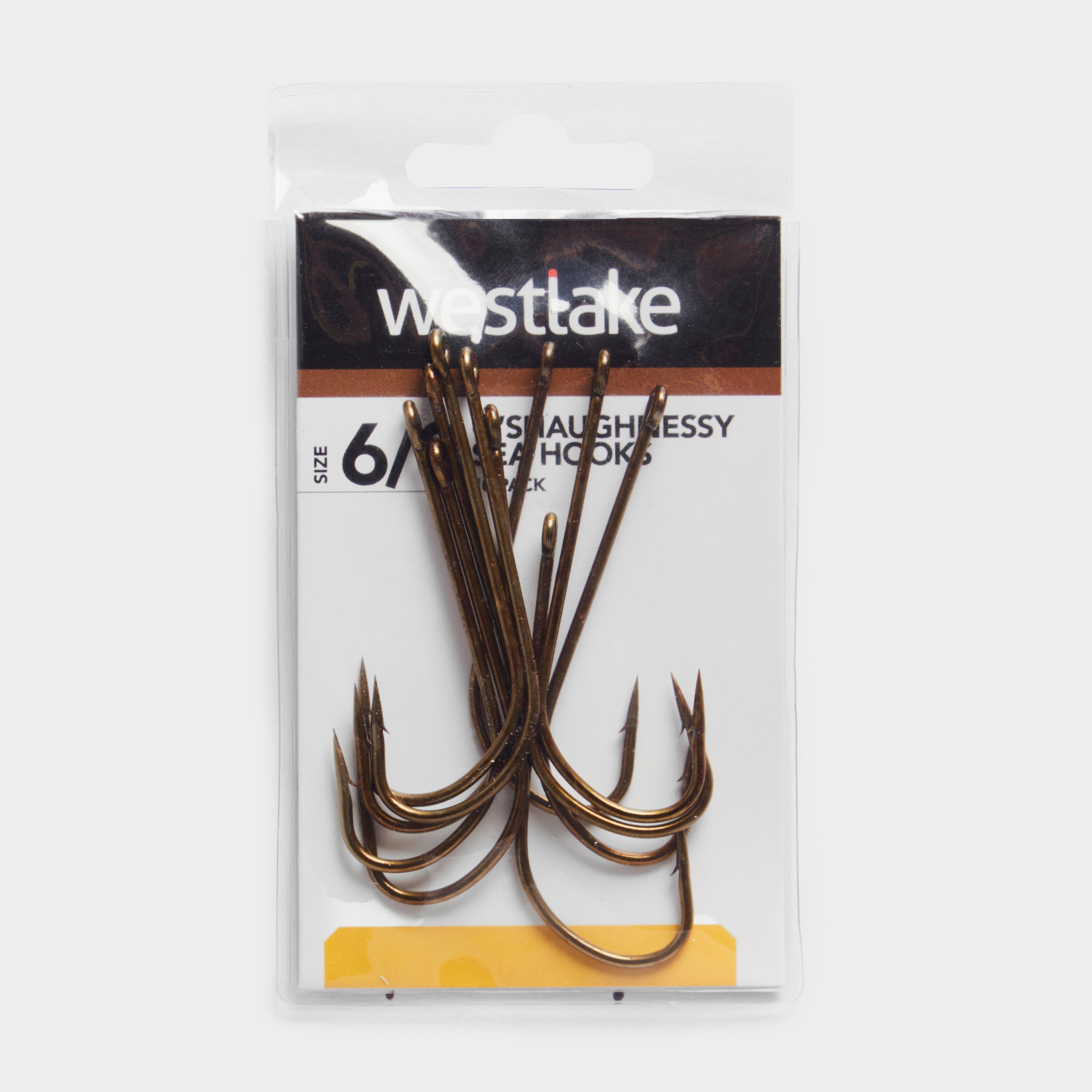 Photos - Bait West Lake Westlake O'Shaughnessy Sea Hooks 6/0 10 Pack, Silver 