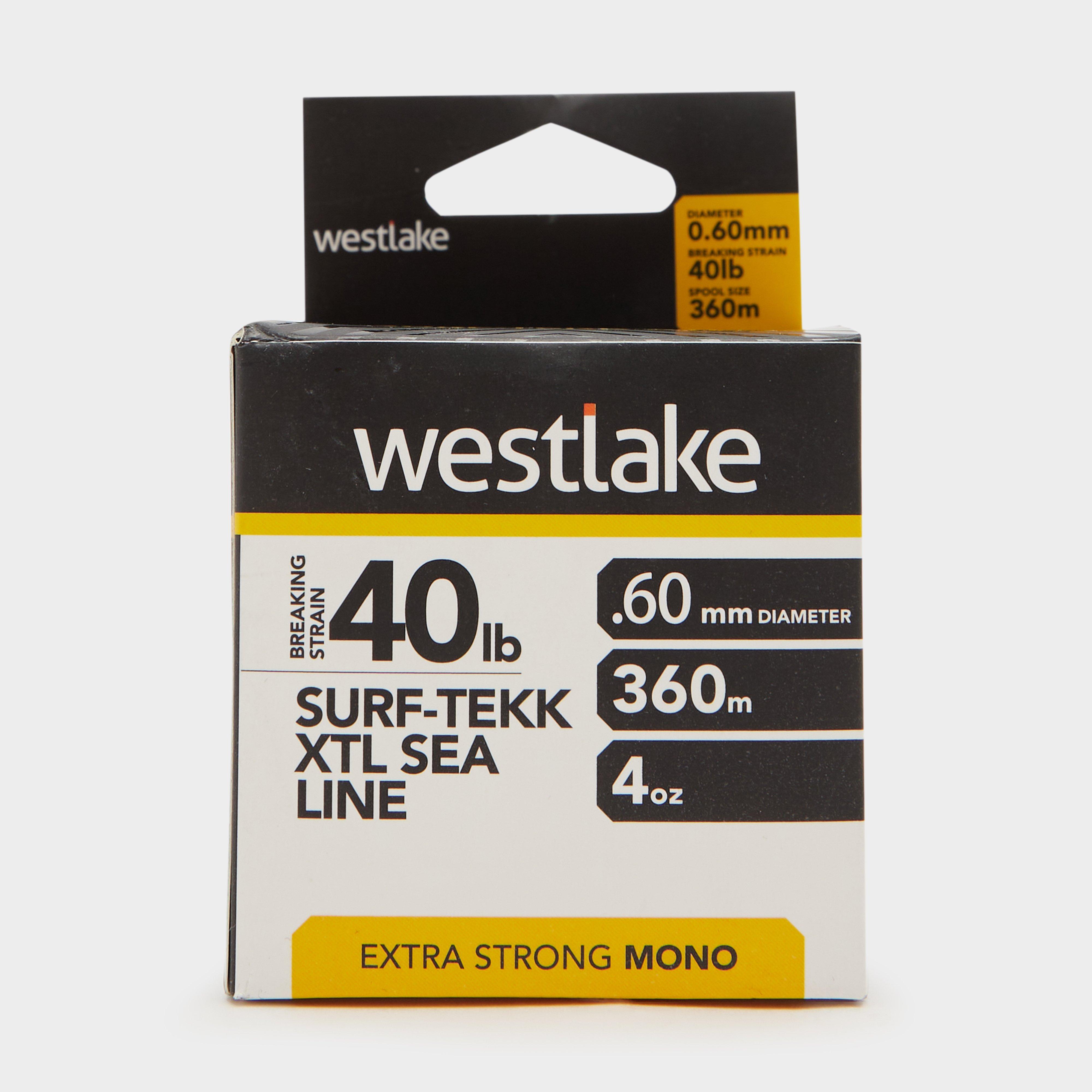 Photos - Fishing Line West Lake Westlake 40Lb 60Mm Yellow Mono 4Oz, White 