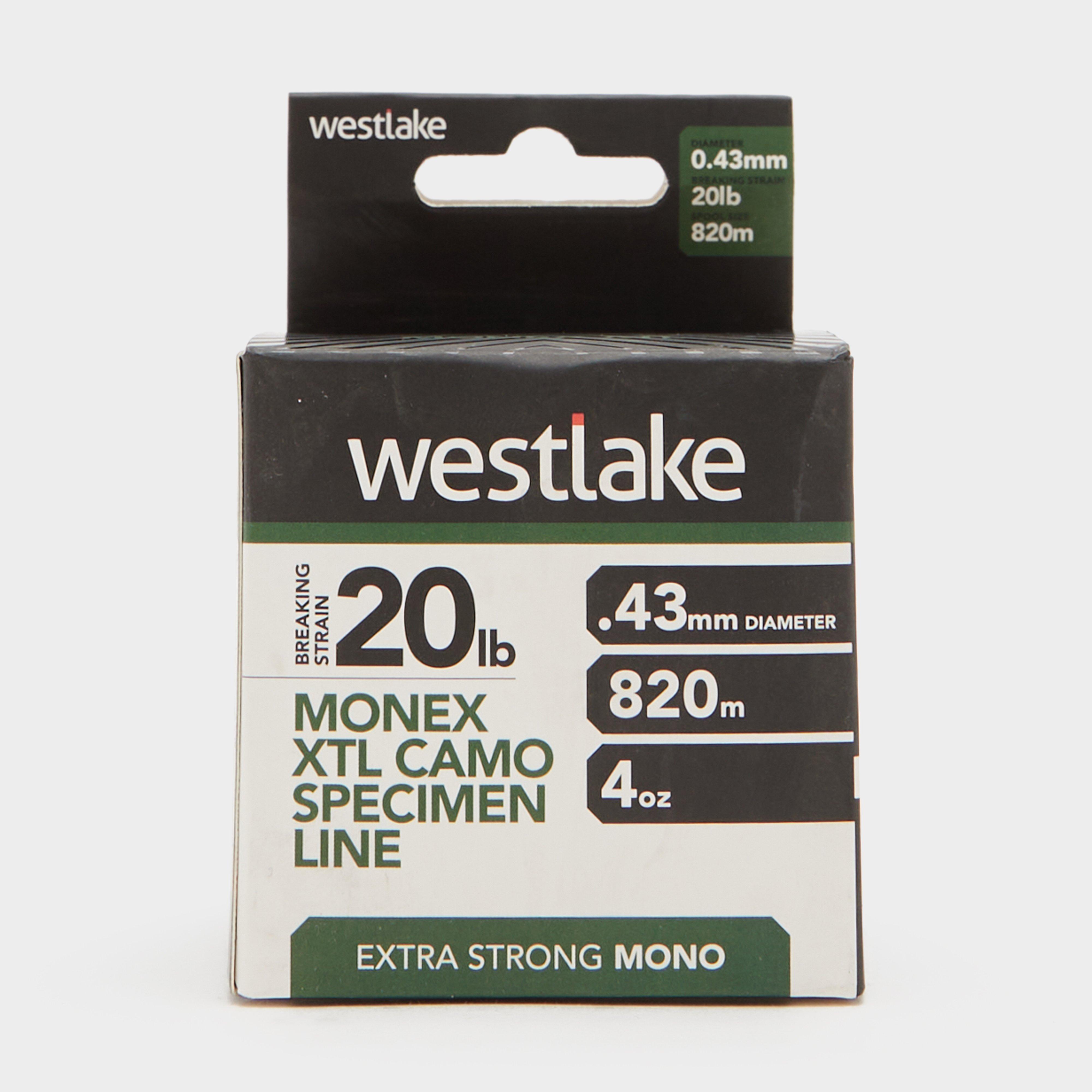 Photos - Fishing Line West Lake Westlake 20Lb 43Mm - Camo Mono 4Oz, White 