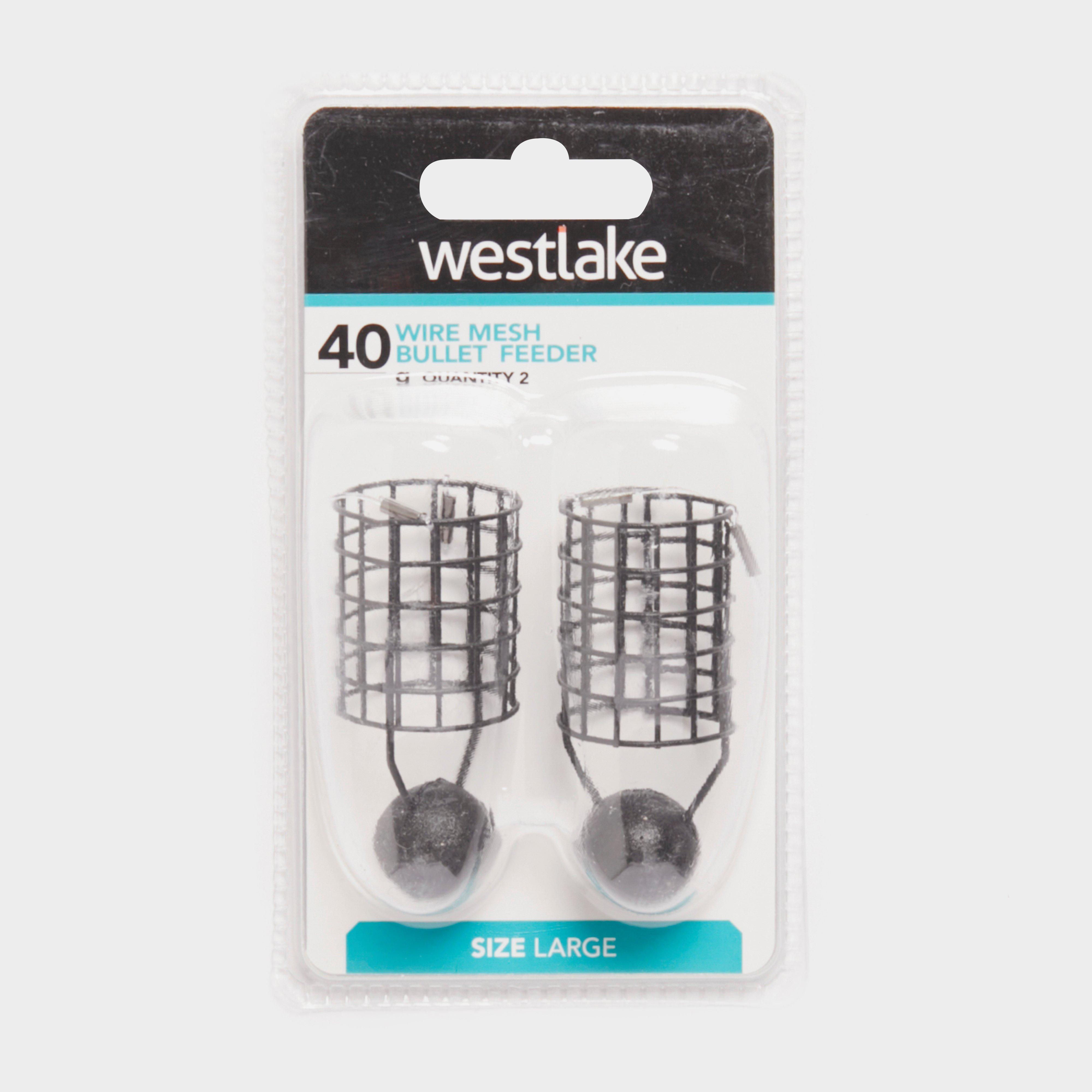 Photos - Other for Fishing West Lake Westlake Wire Mesh Bullet Feeder Large 40g , Silver (2 pack)