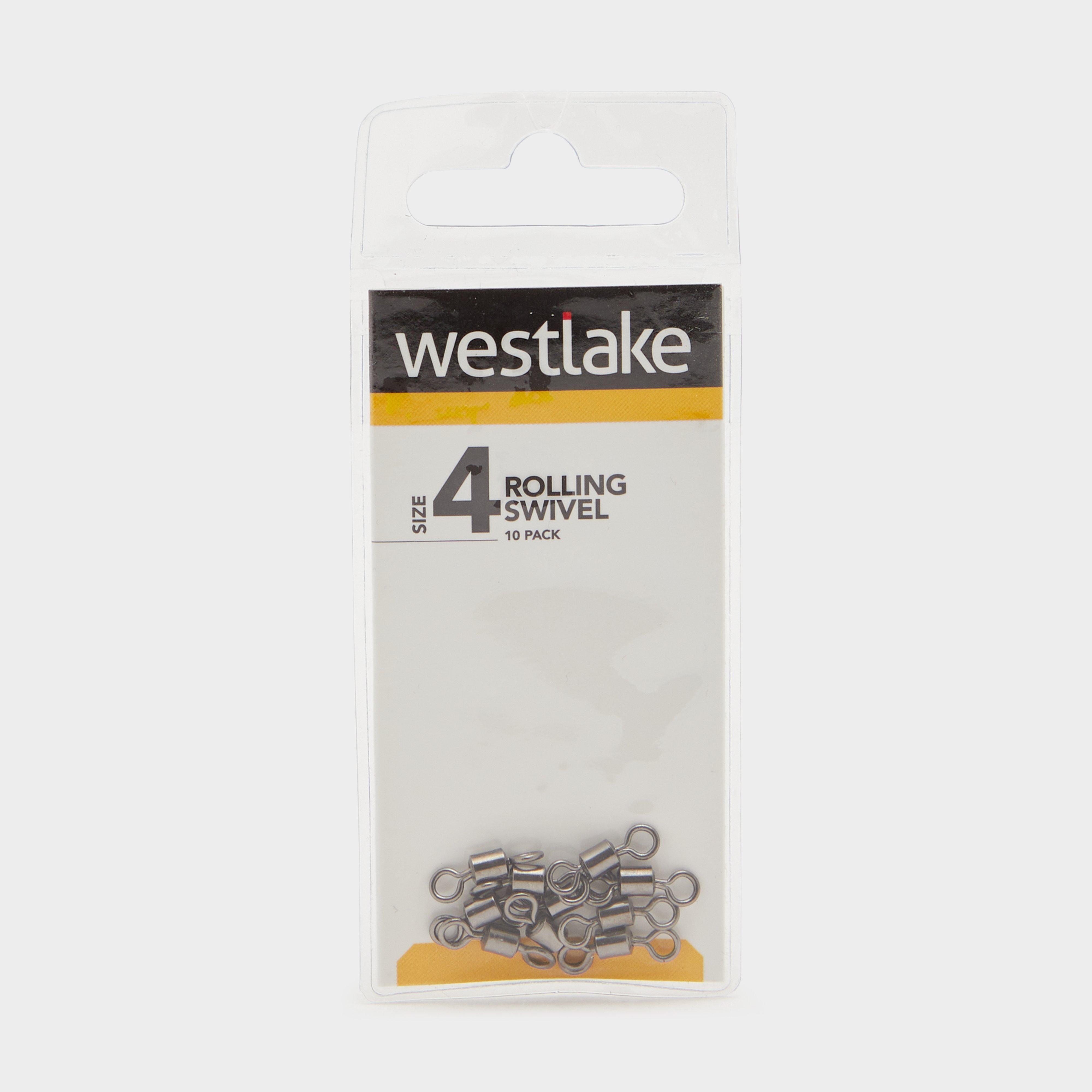 Photos - Other for Fishing West Lake Westlake Rolling Swivel Size 4, Silver 