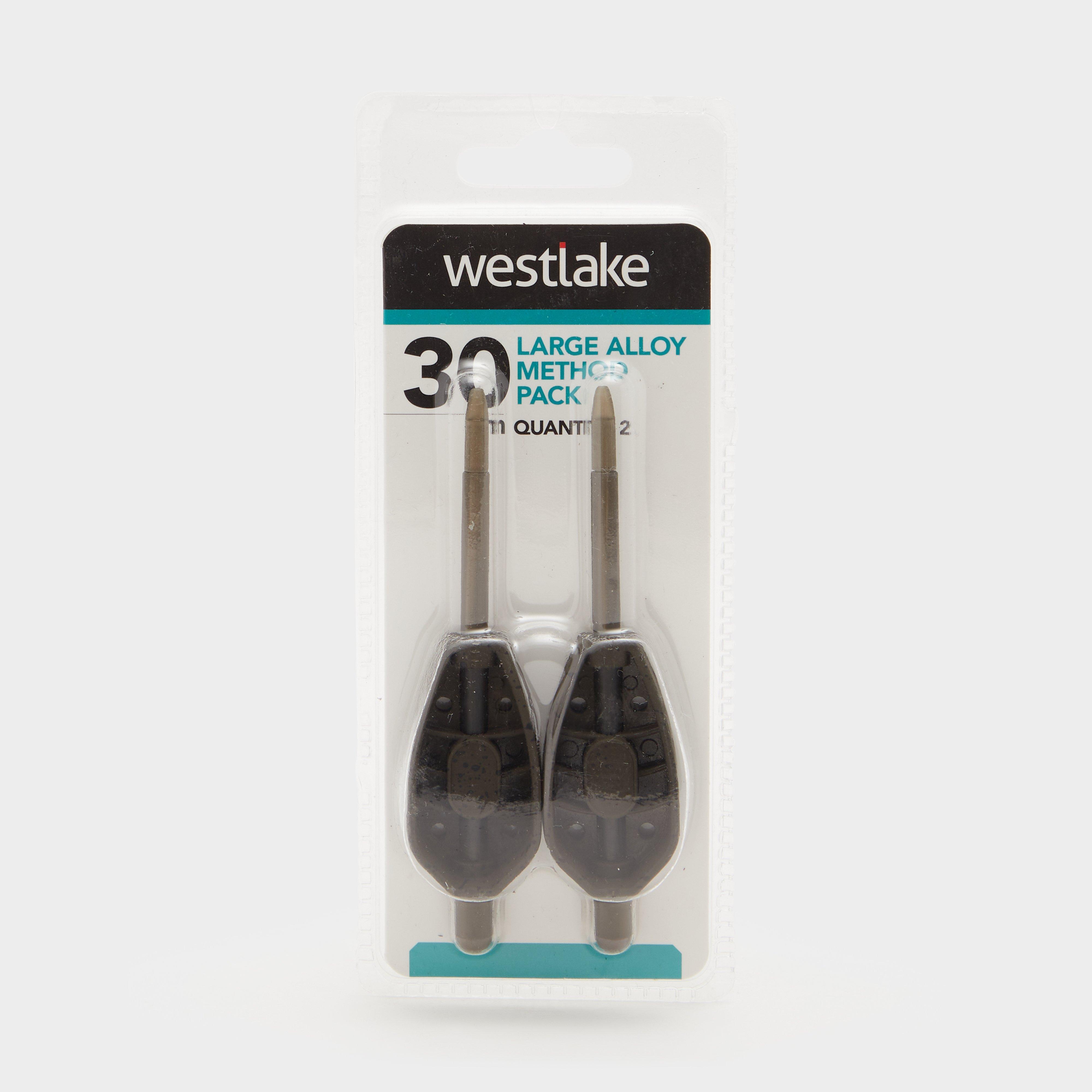 Photos - Bait West Lake Westlake 30G Large Alloy Method Pack, Grey 