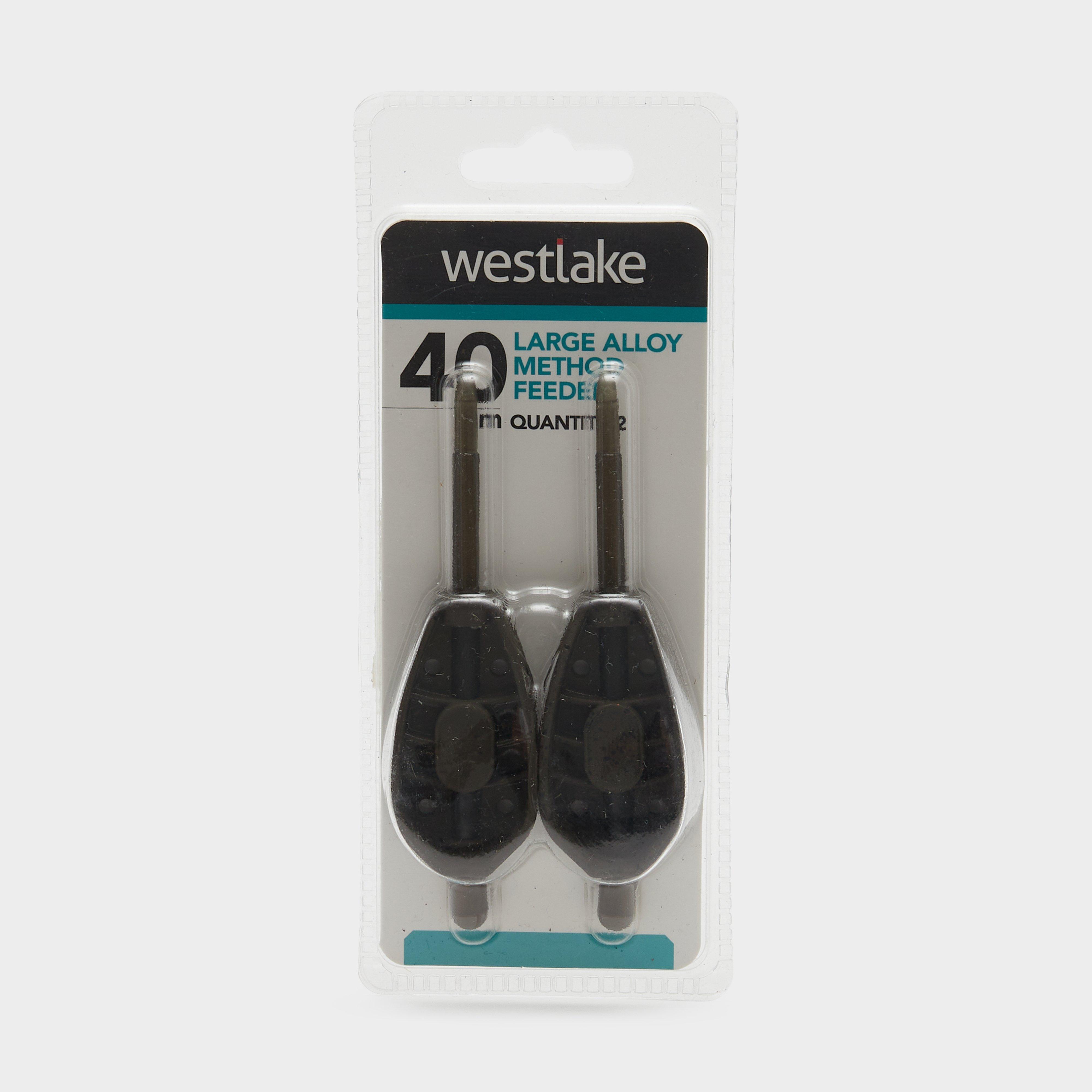 Photos - Bait West Lake Westlake 40G Large Alloy Method Pack, Grey 