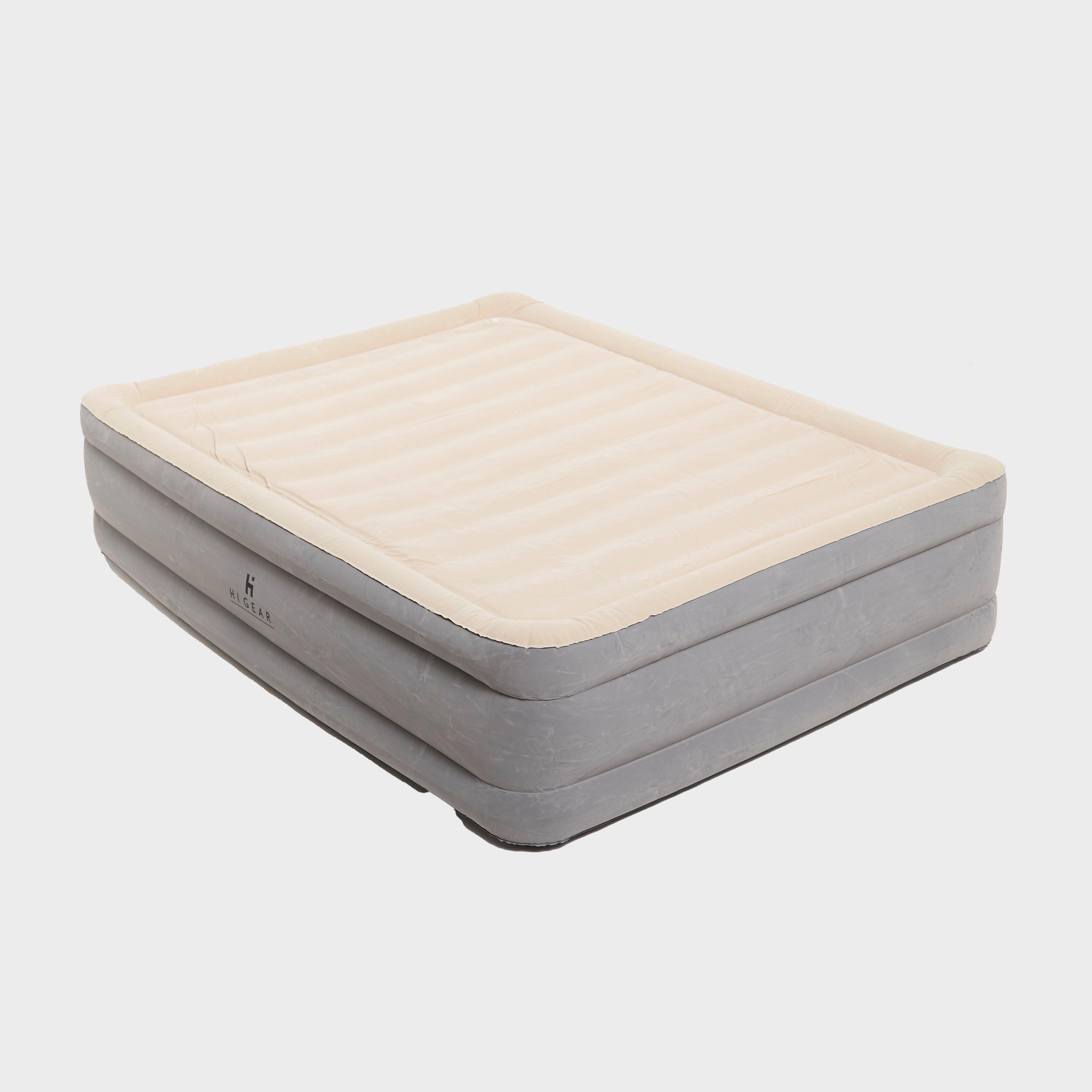 Image of HI-GEAR Hi Rise Foam King Size Air Bed, Beige