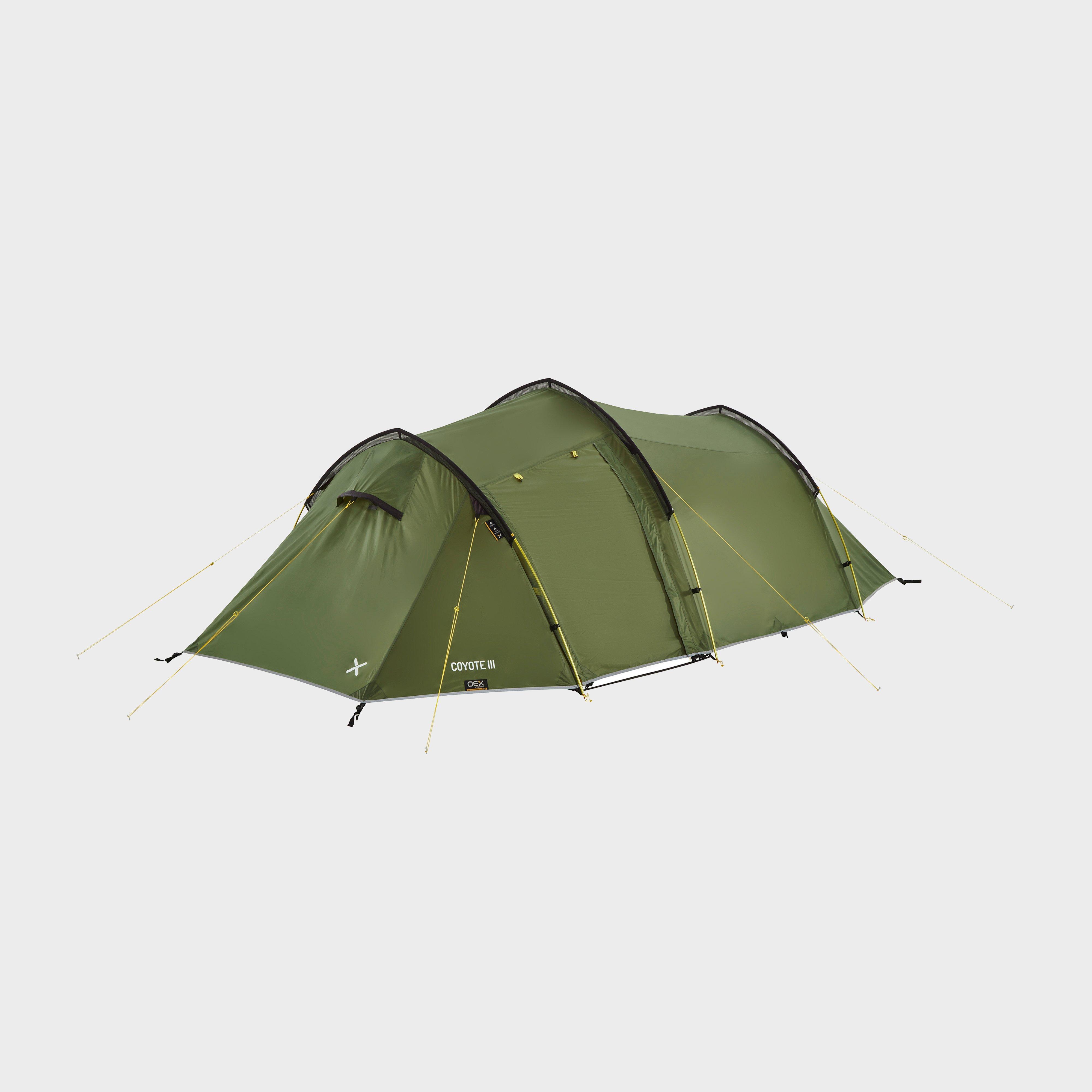 Photos - Backpack OEX Coyote III Backpacking Tent, Green 