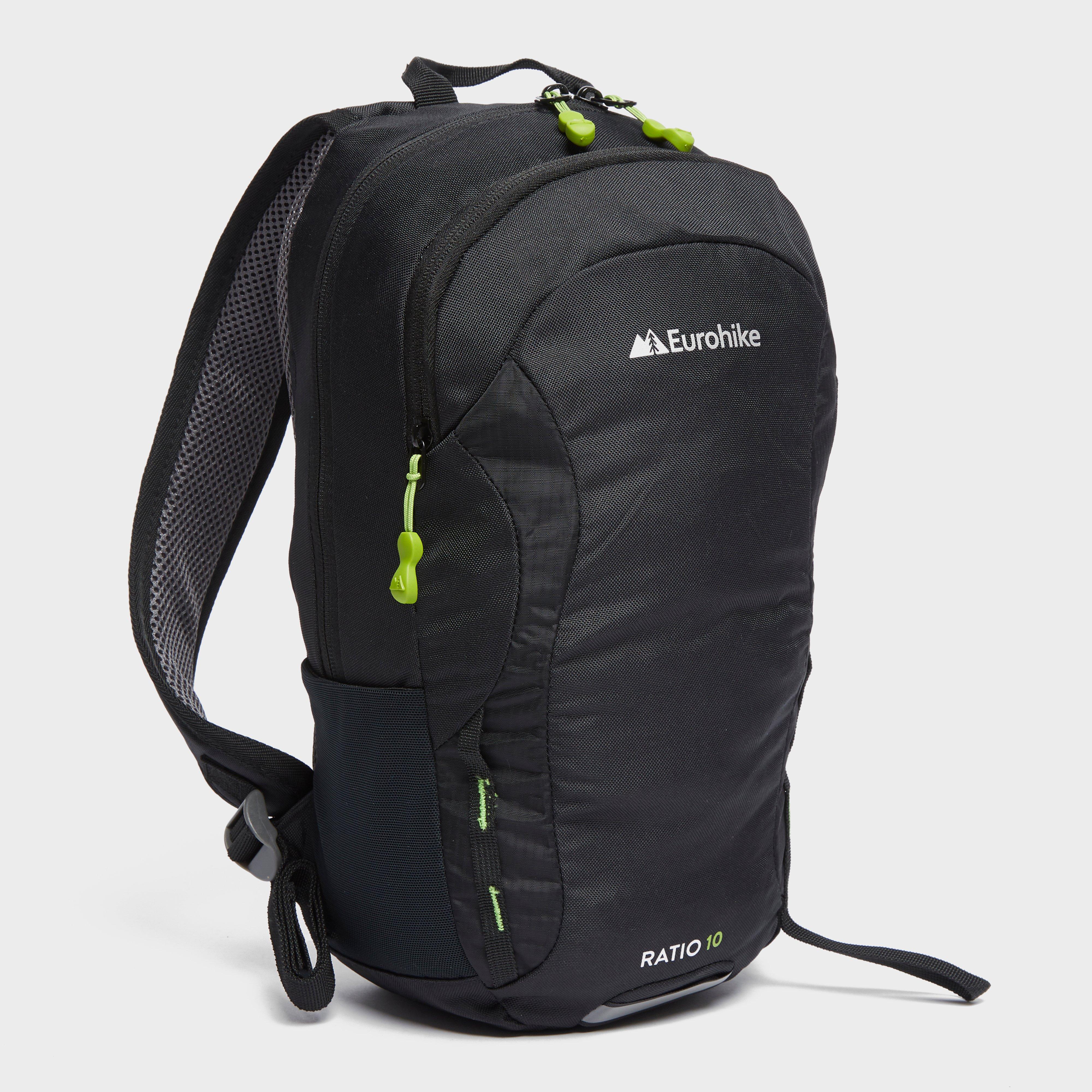 Image of Eurohike Ratio 10 Daypack, Black
