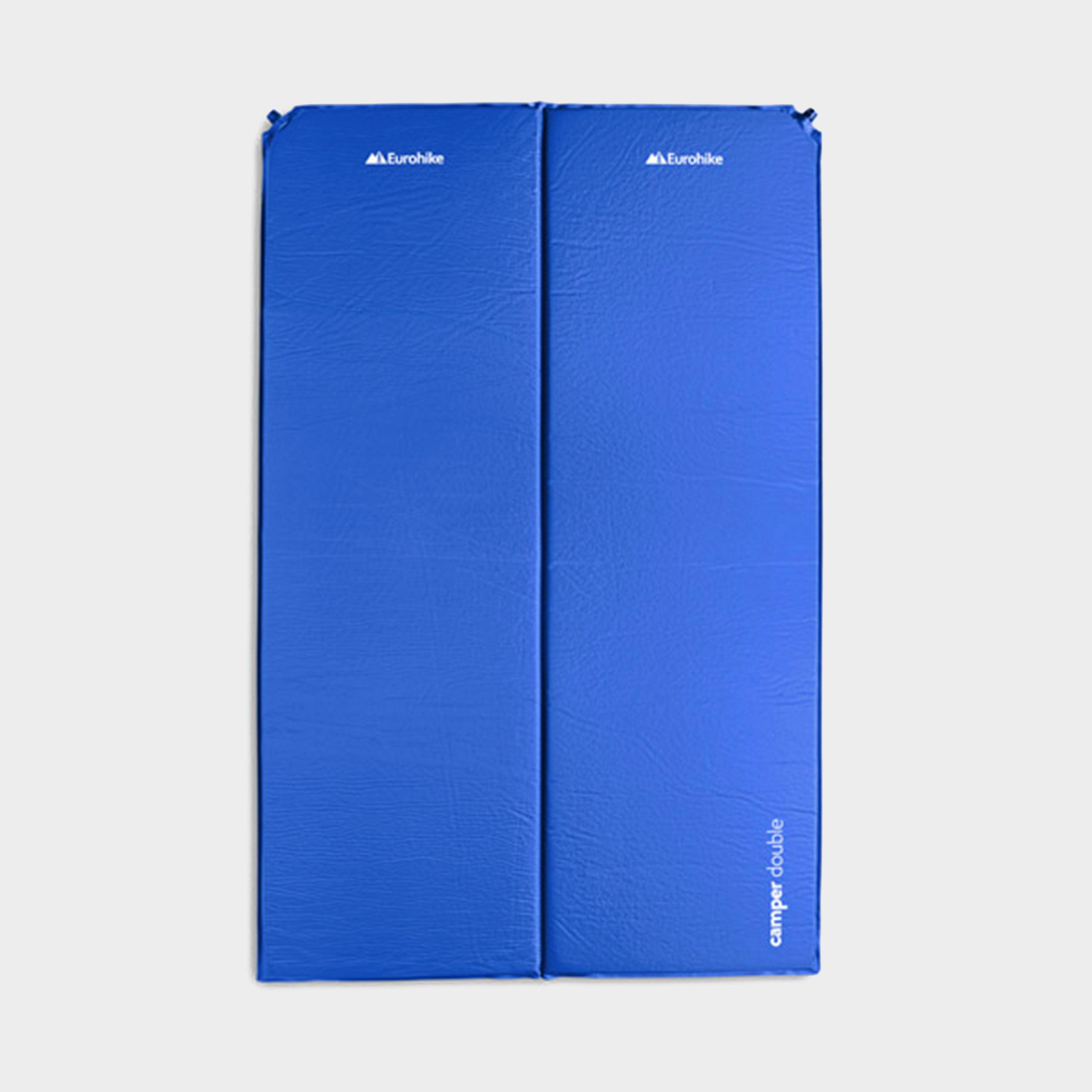 Image of Eurohike Camper Double Self-Inflating Mat, Blue