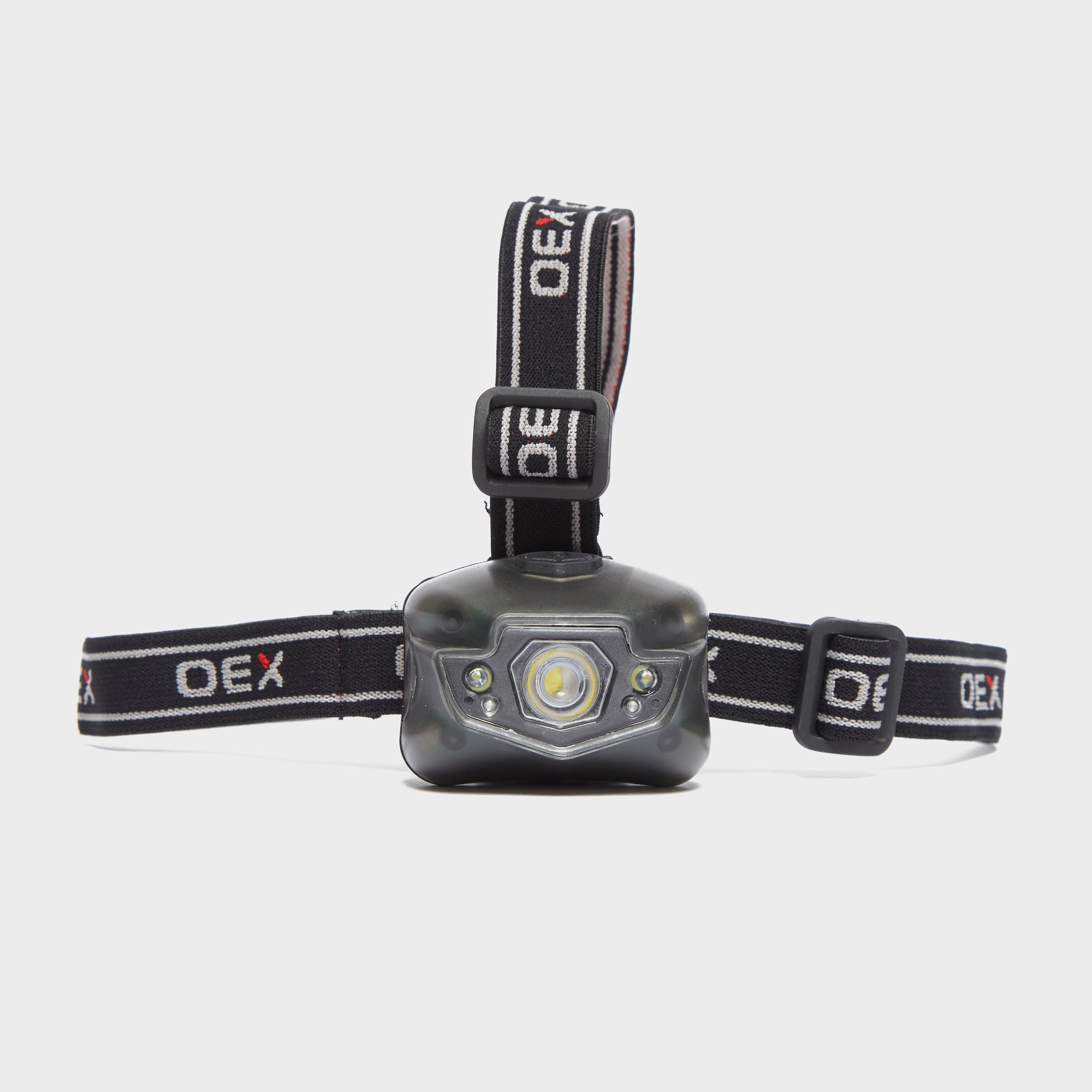 Image of OEX Head Torch (3W + 4LED), Black