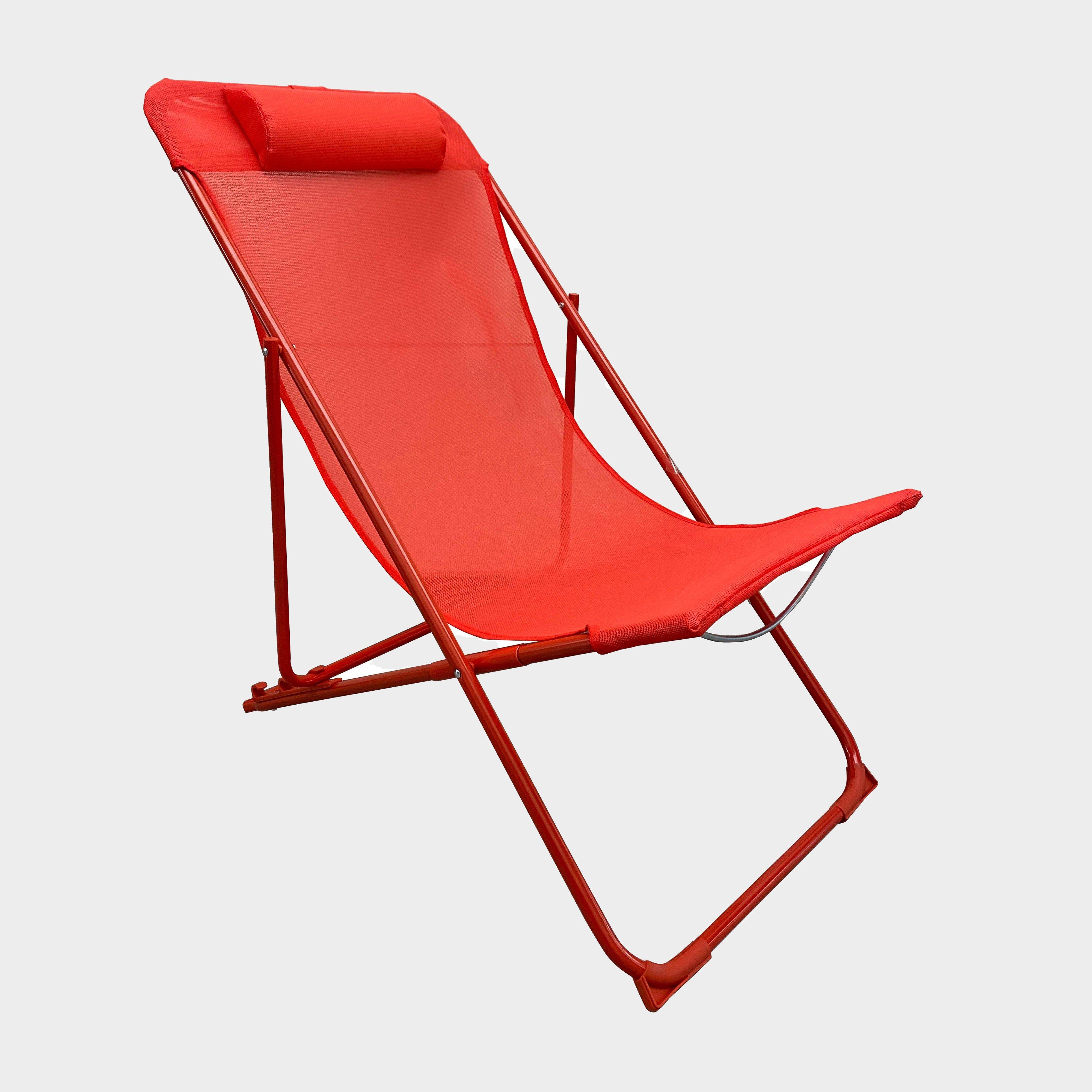 Image of Eurohike Reno Deck Chair, Orange