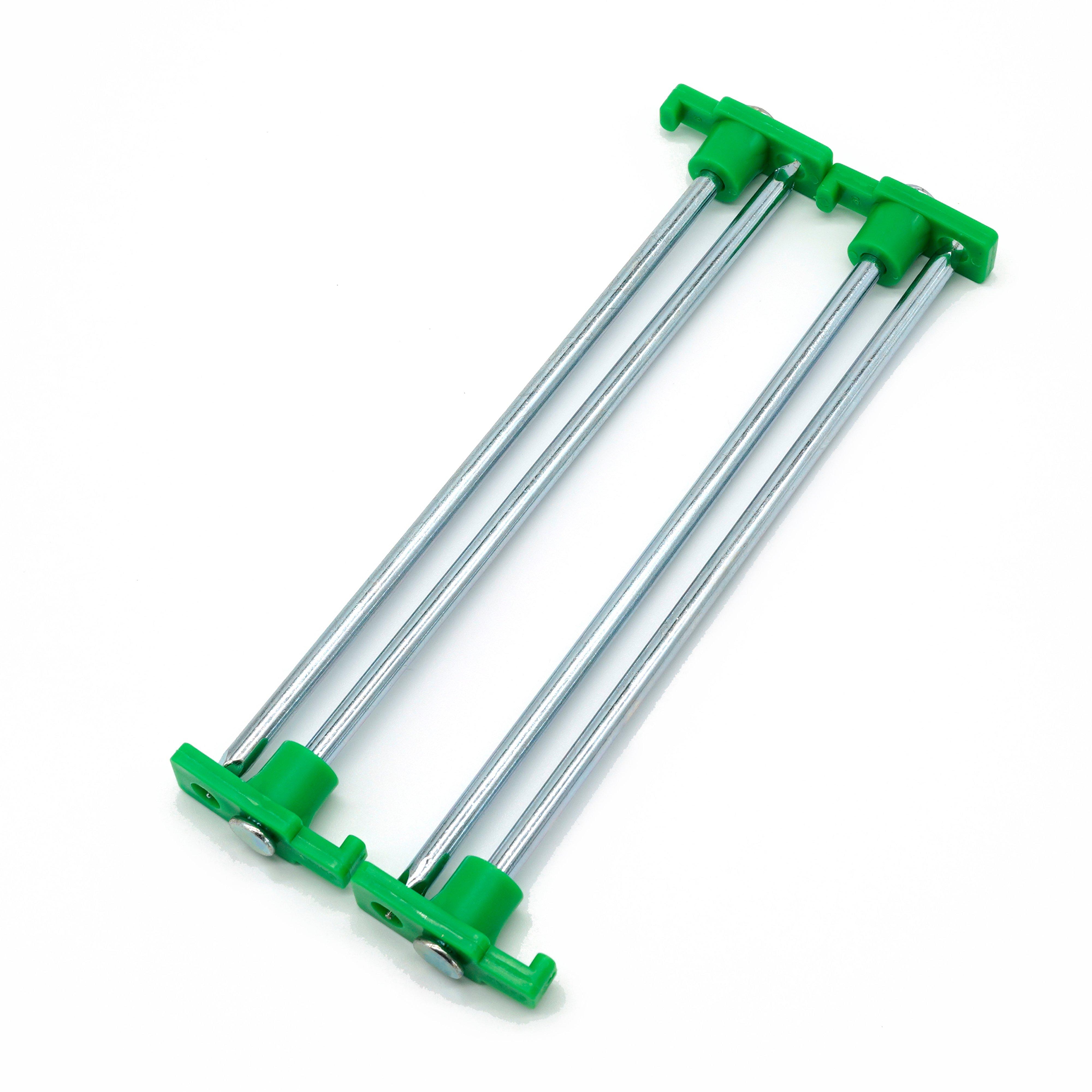 Image of HI-GEAR Groundhog Steel Pegs, Silver