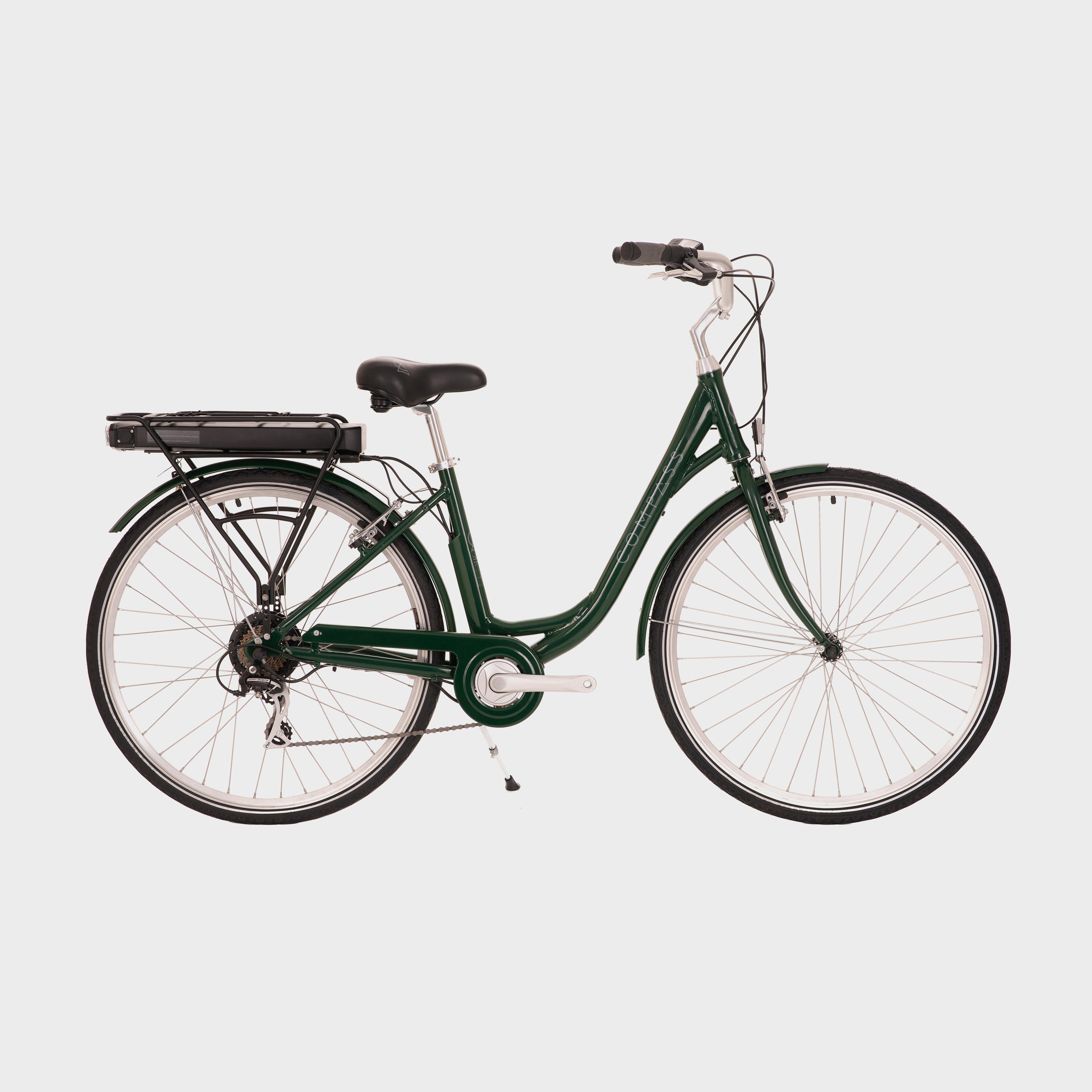  Compass Electric Town Bike, Green
