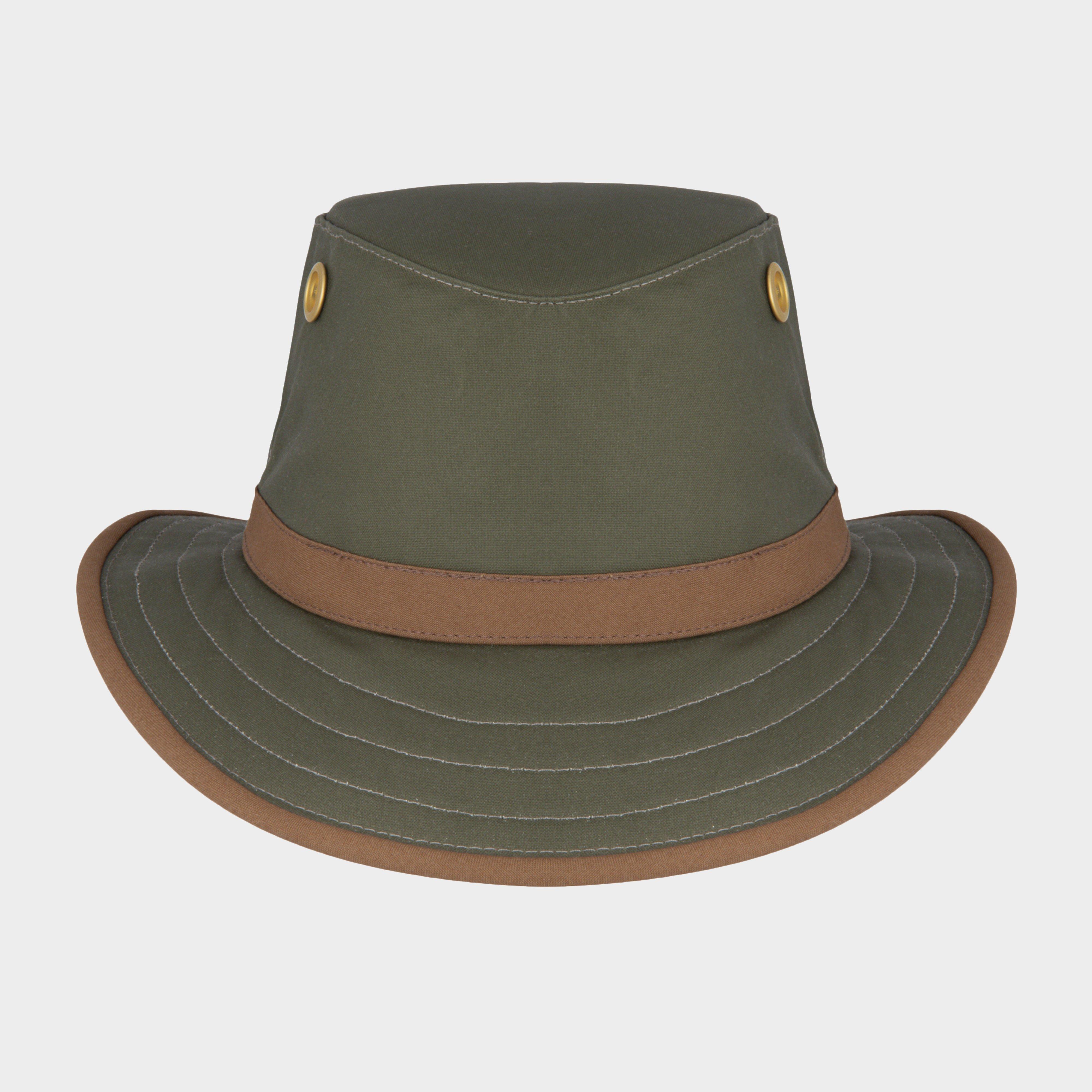  Tilley Outback Waxed Cotton Hat, Green