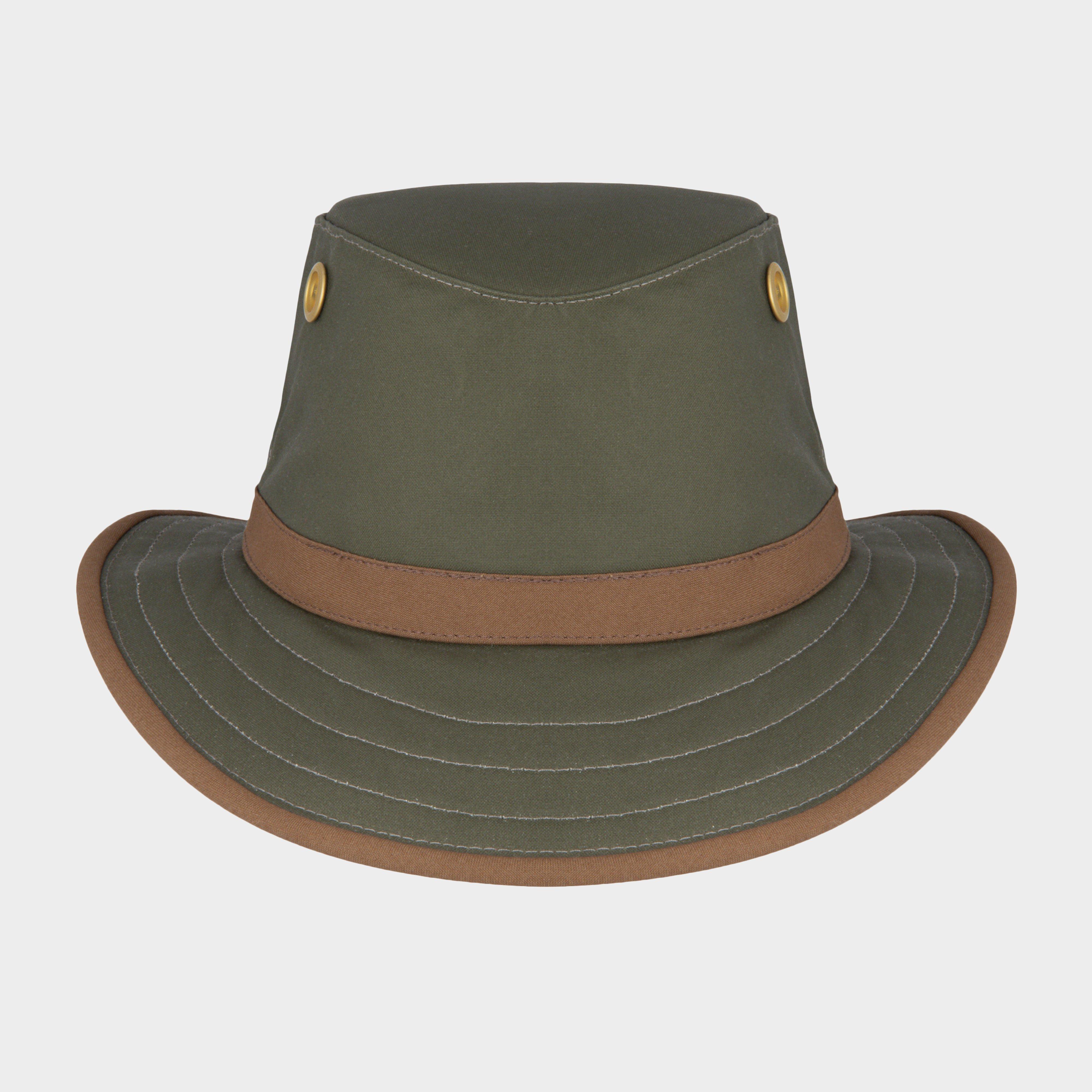Image of Tilley Outback Waxed Cotton Hat, Green