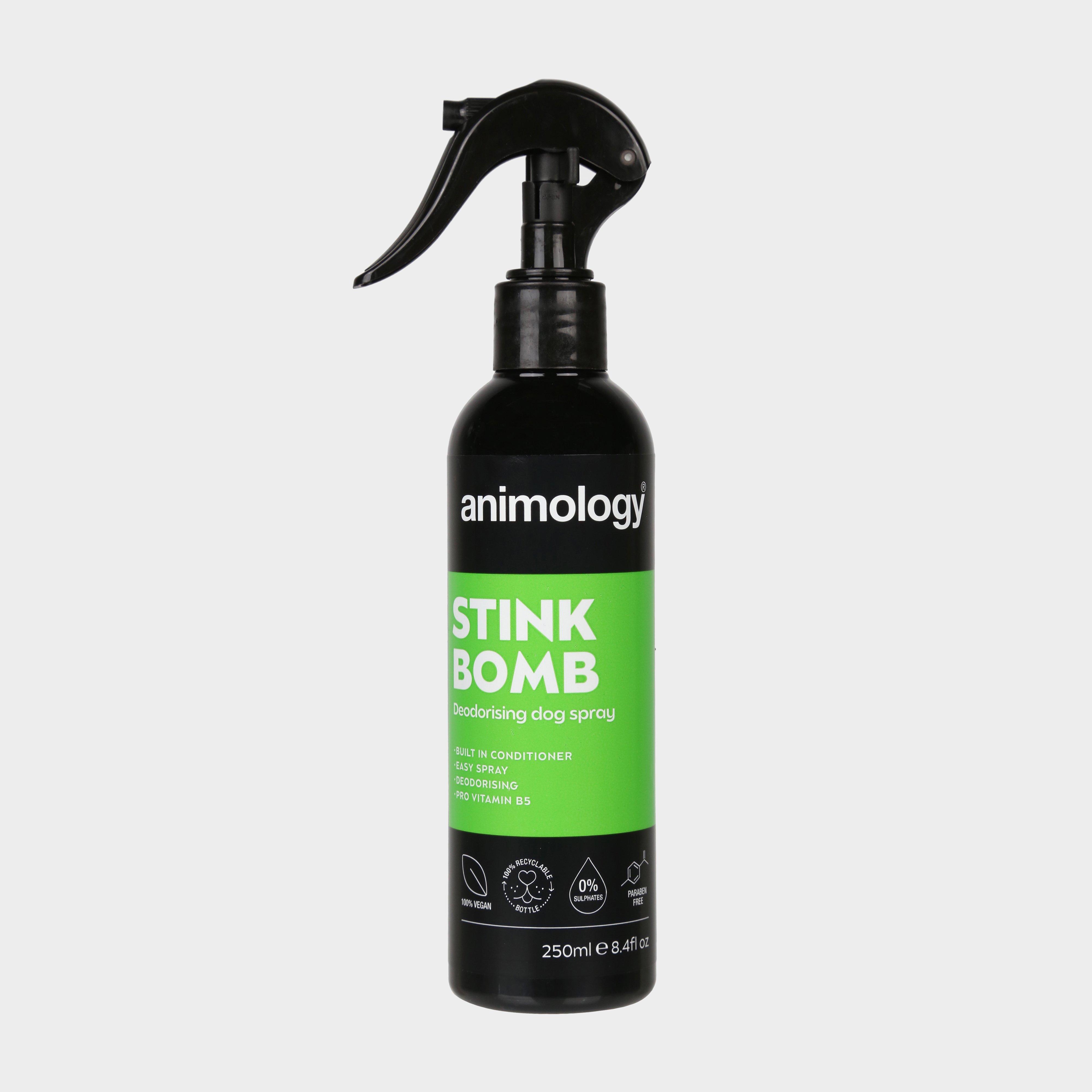 Image of Animology Stink Bomb Deodorising Dog Spray, Black
