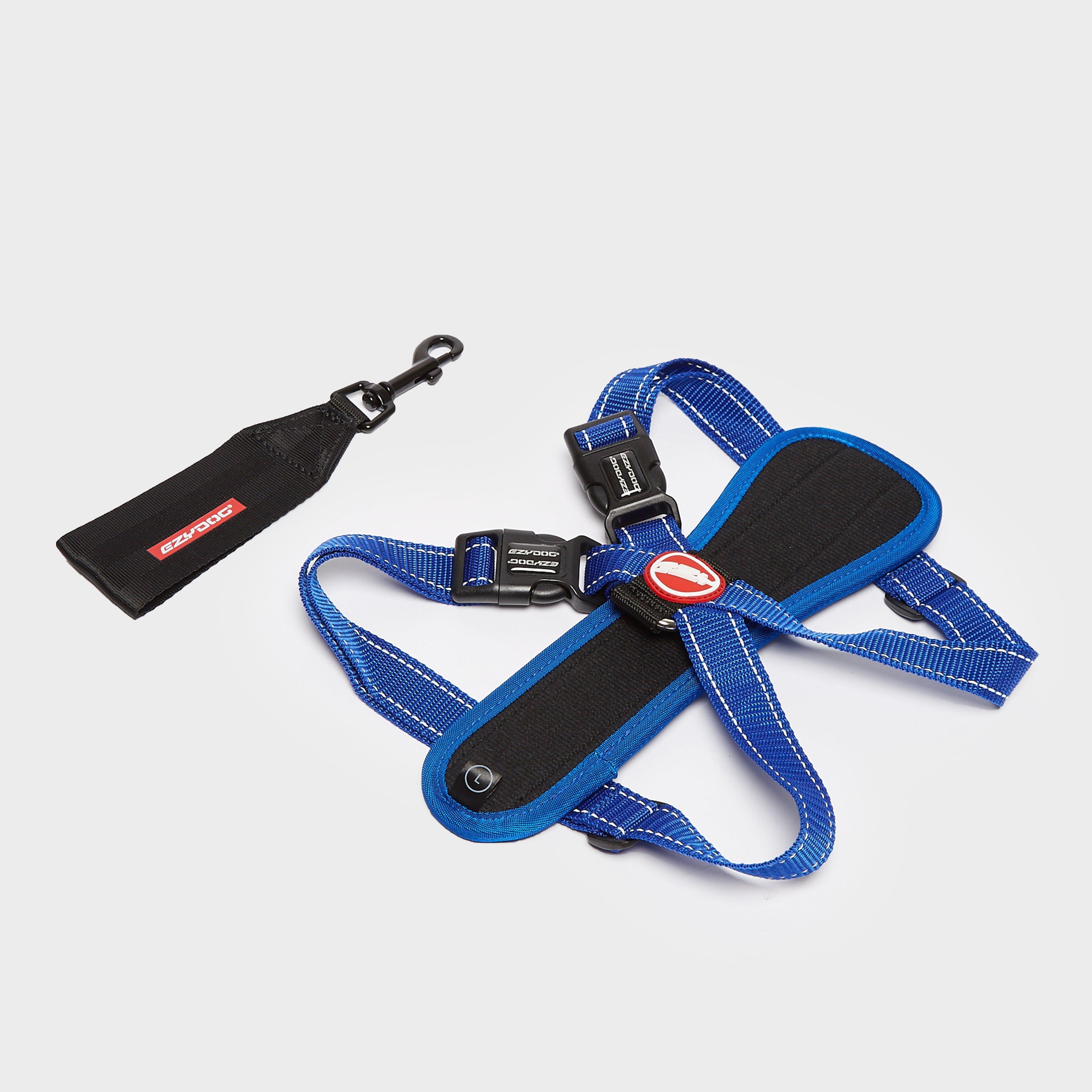 Image of EzyDog Chest Plate Dog Harness (Large), Blue