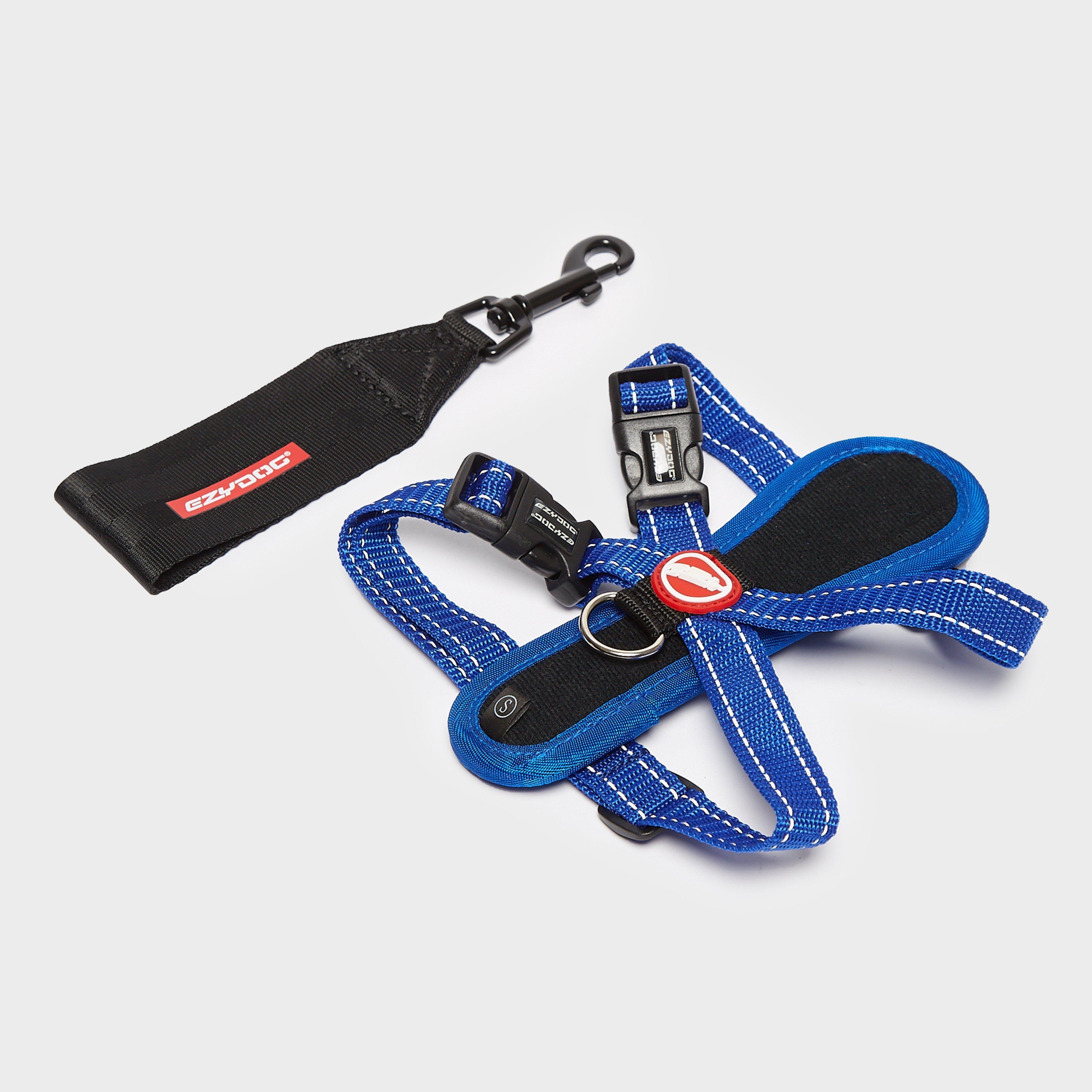 Image of EzyDog Chest Plate Dog Harness (Small), Blue
