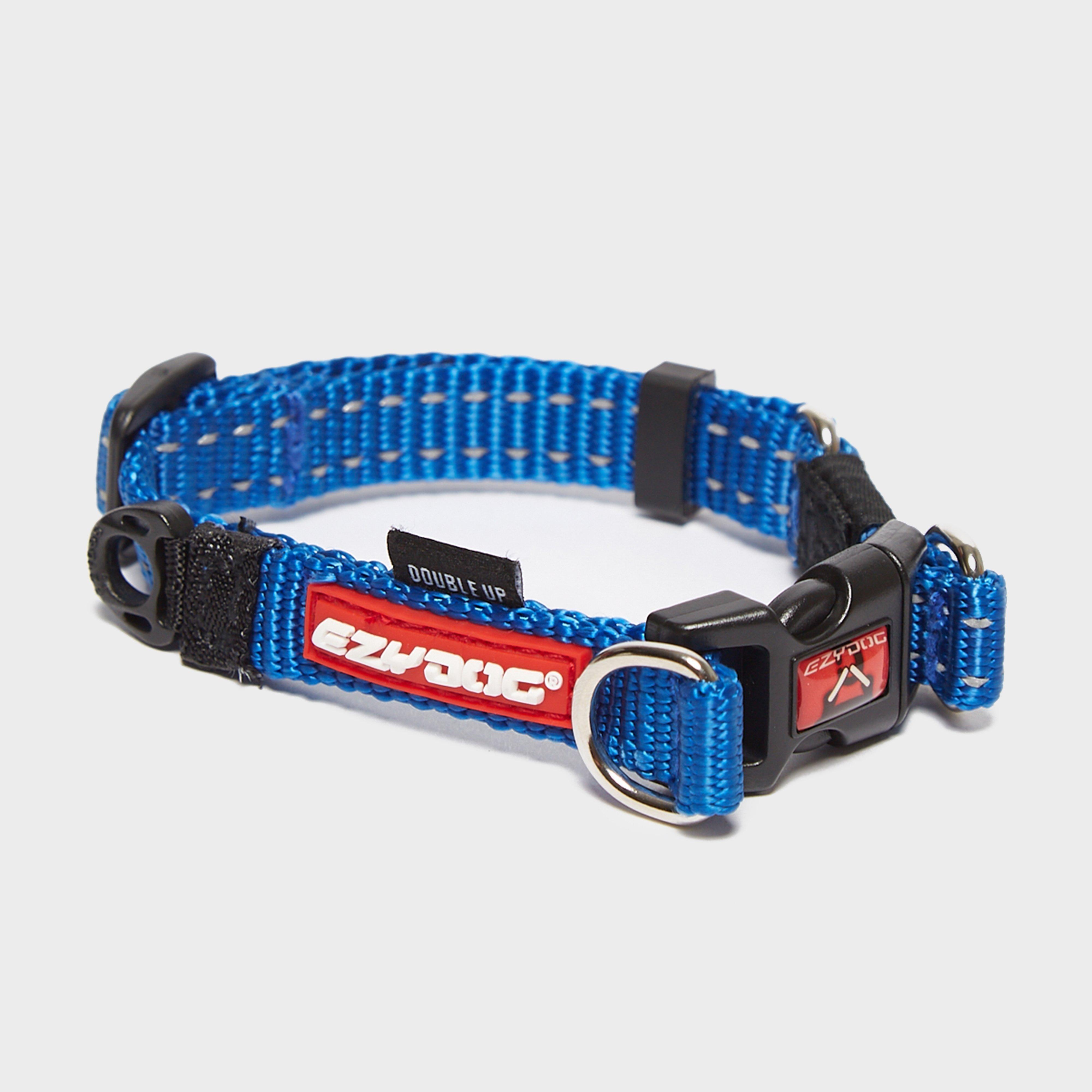 Image of EzyDog Double Up Collar Small Blue, Blue