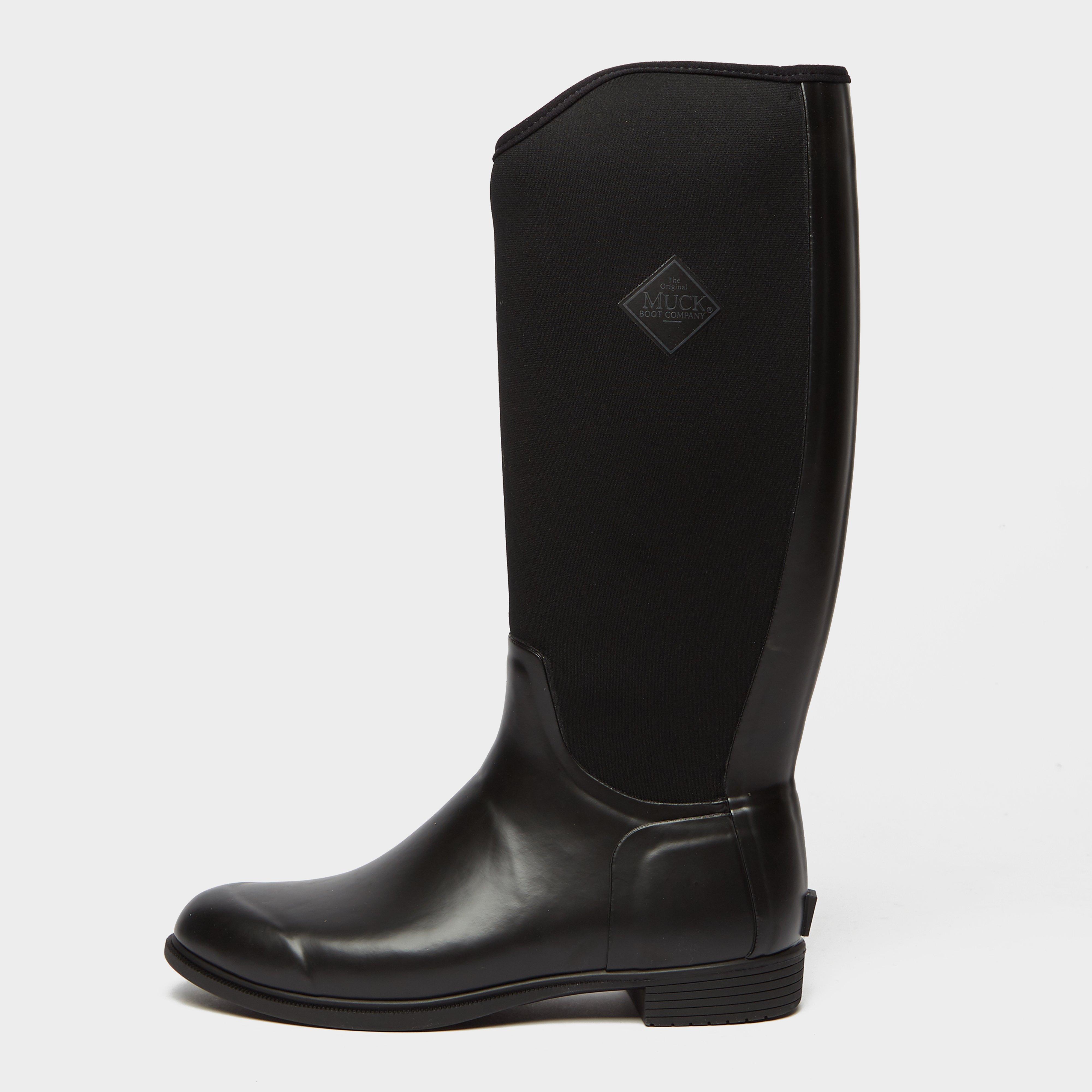  Muck Boot Derby Tall Riding Boots, Black