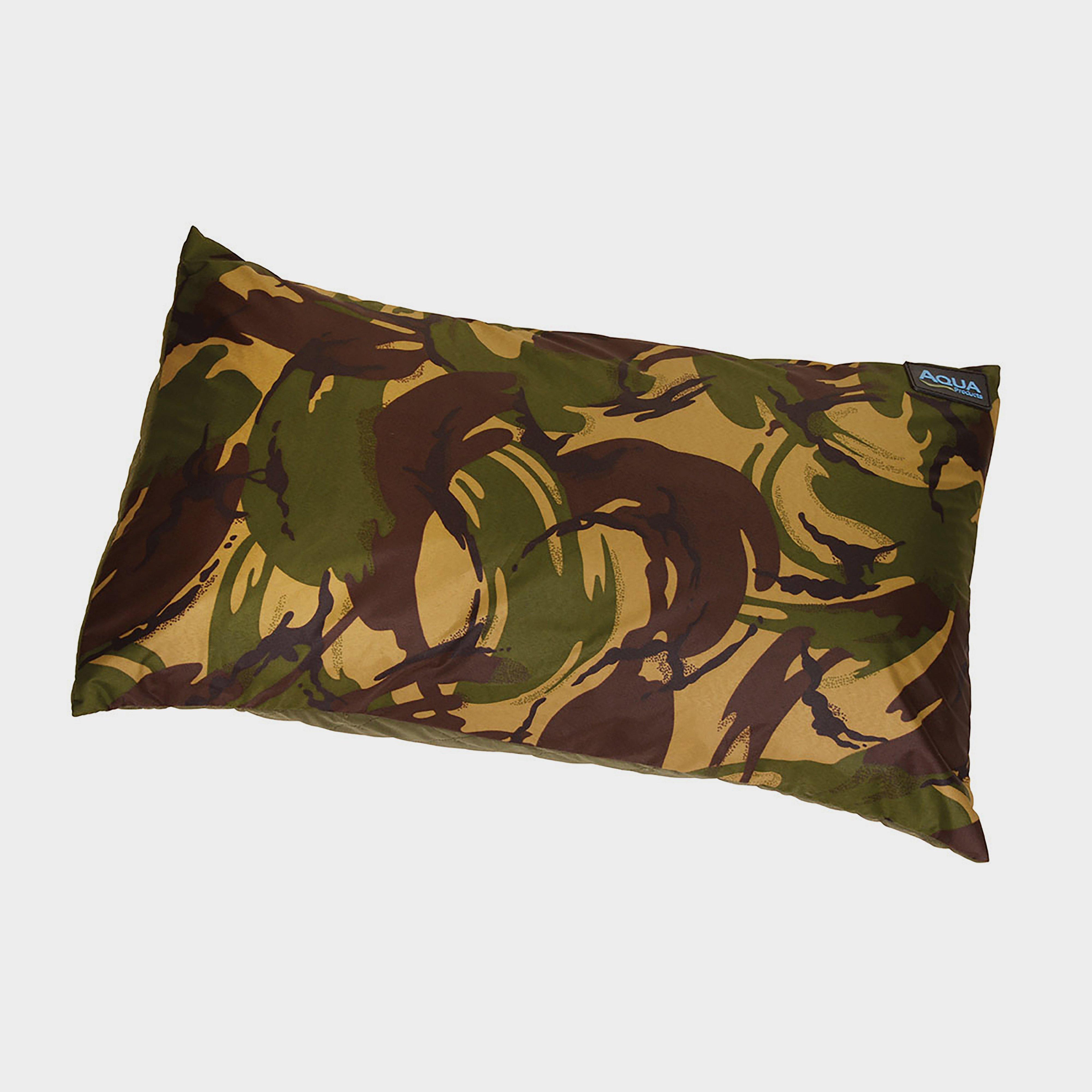 Image of AQUA Camo Pillow Cover, Green