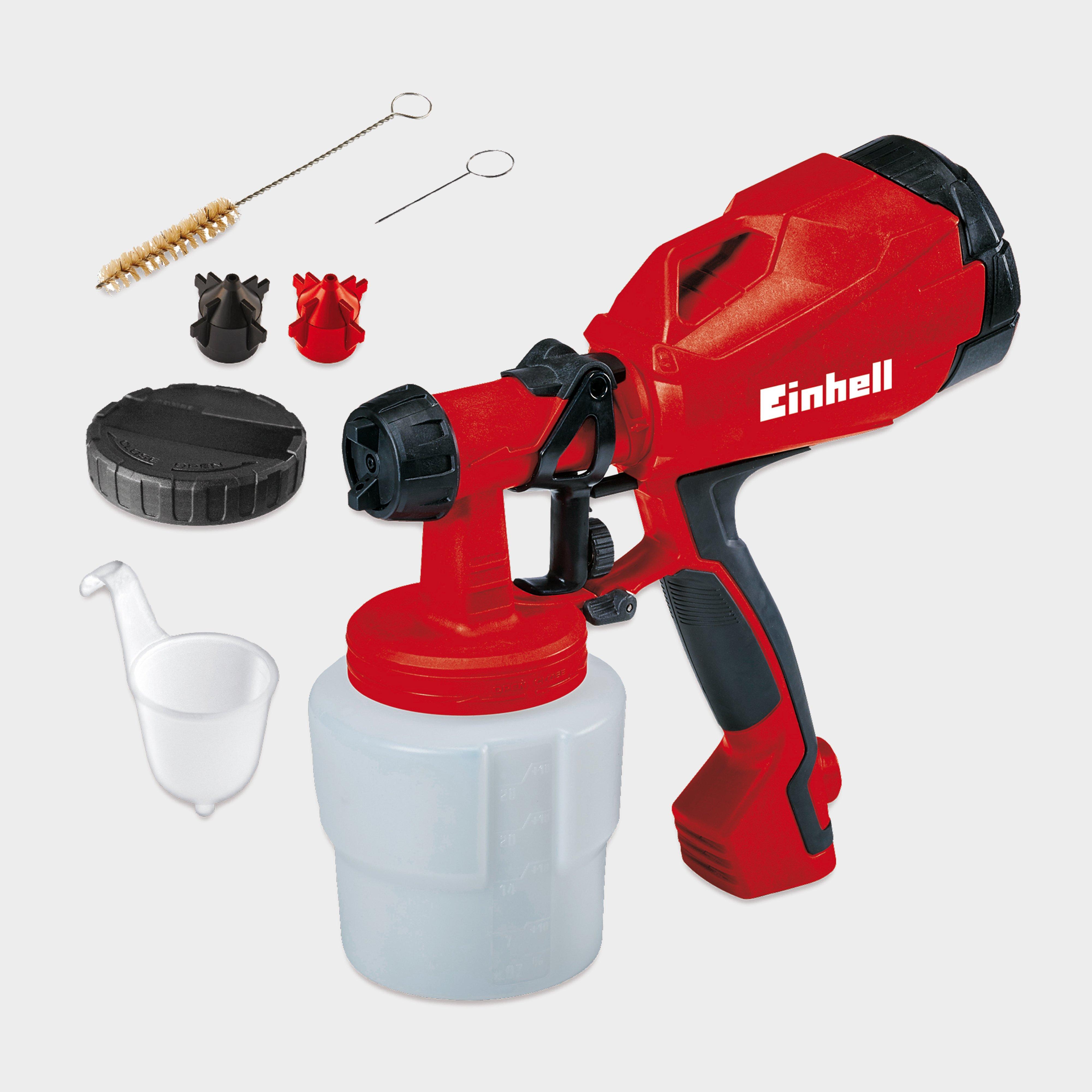 Image of Einhell Paint Sprayer Gun 800ml Handheld 400w - Corded Electric, Red