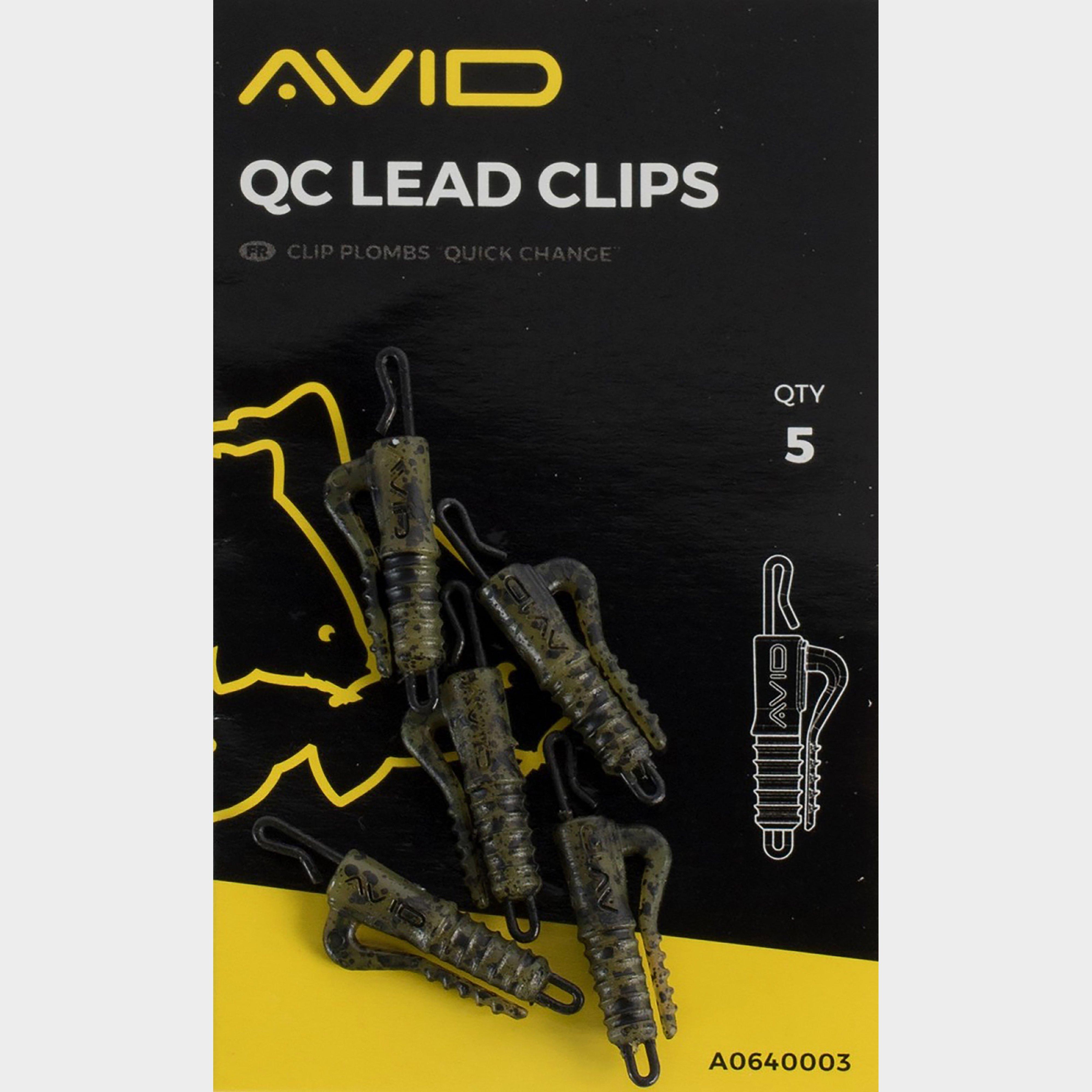 Photos - Other for Fishing Avid Qc Lead Clips, Green 