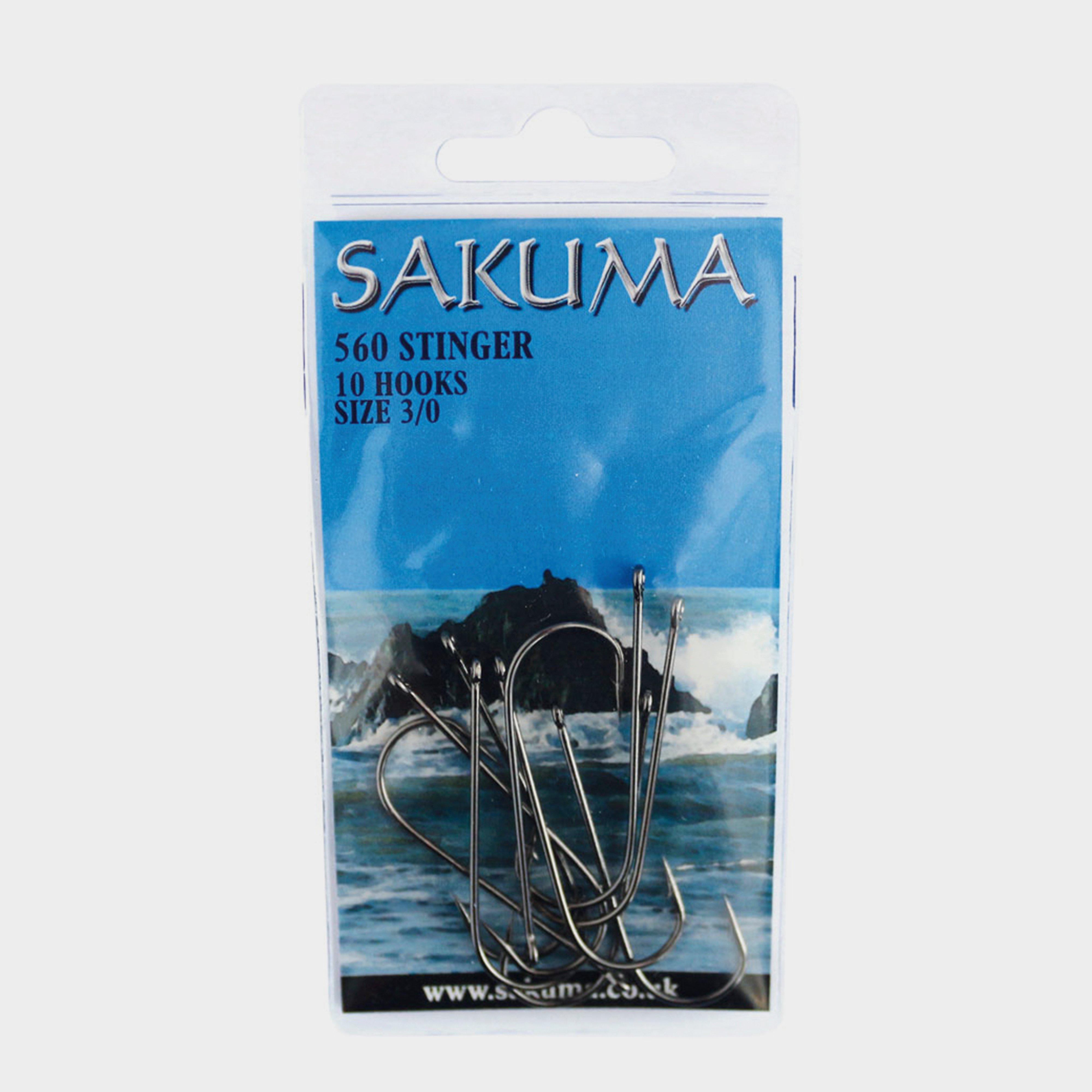 Image of SAKUMA Size 2 560 Stinger Hooks, Silver