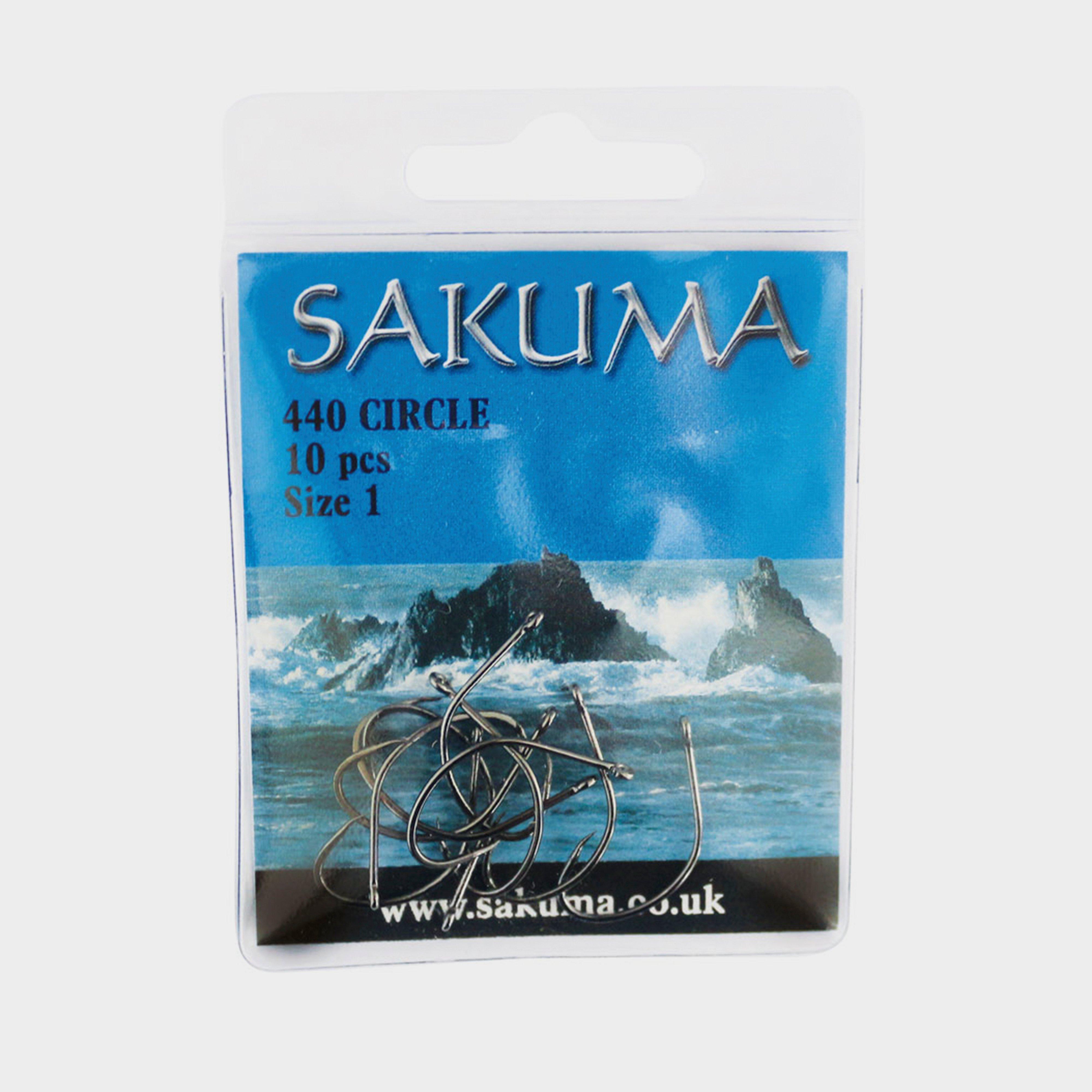 Image of SAKUMA 440 Circle Hooks (Size 2), Silver