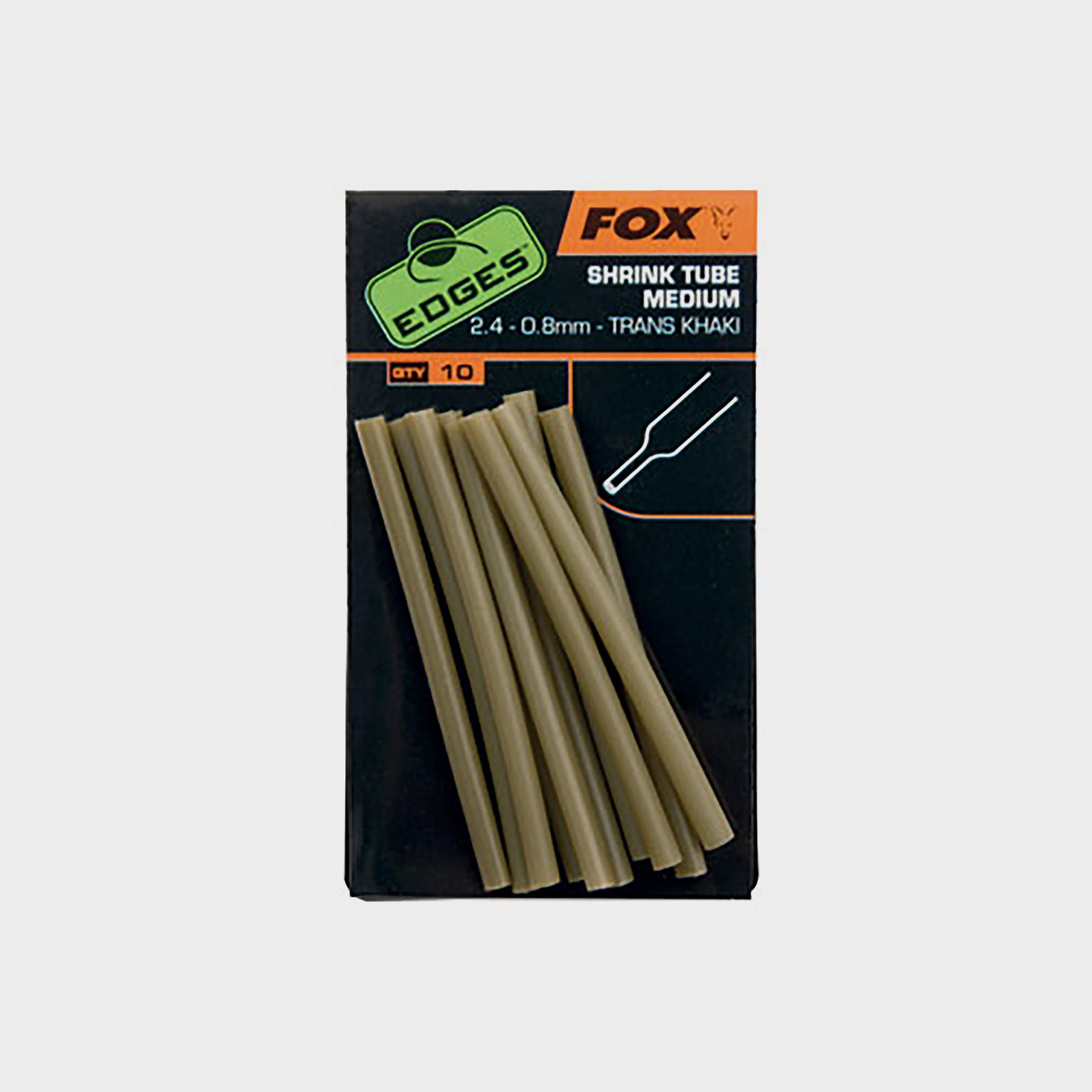 Image of FOX INTERNATIONAL Fox Edges Shrink Tube Small Khaki, Green