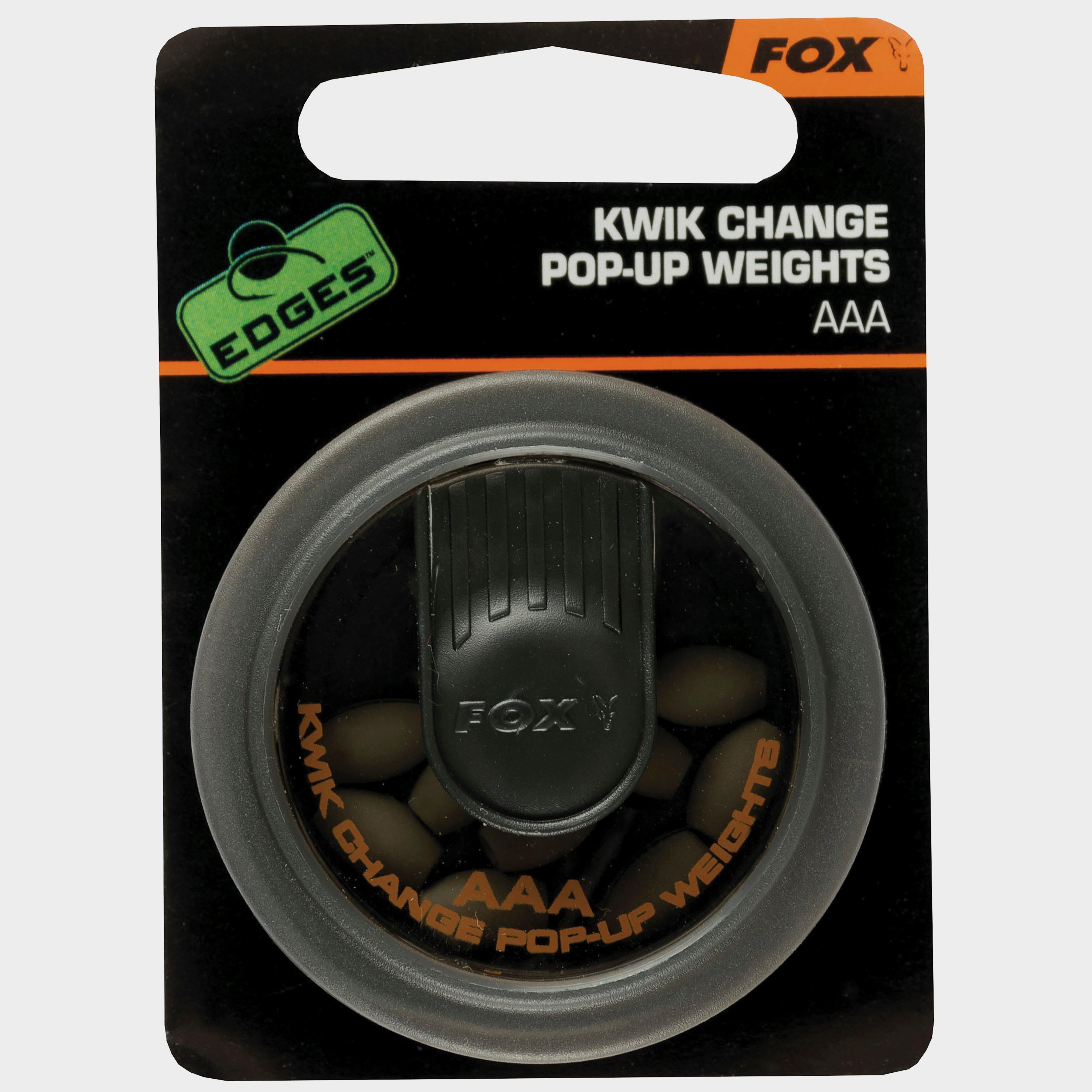 Image of FOX INTERNATIONAL Edges Kc Pop Up Wgt Refill Aaa, Clear