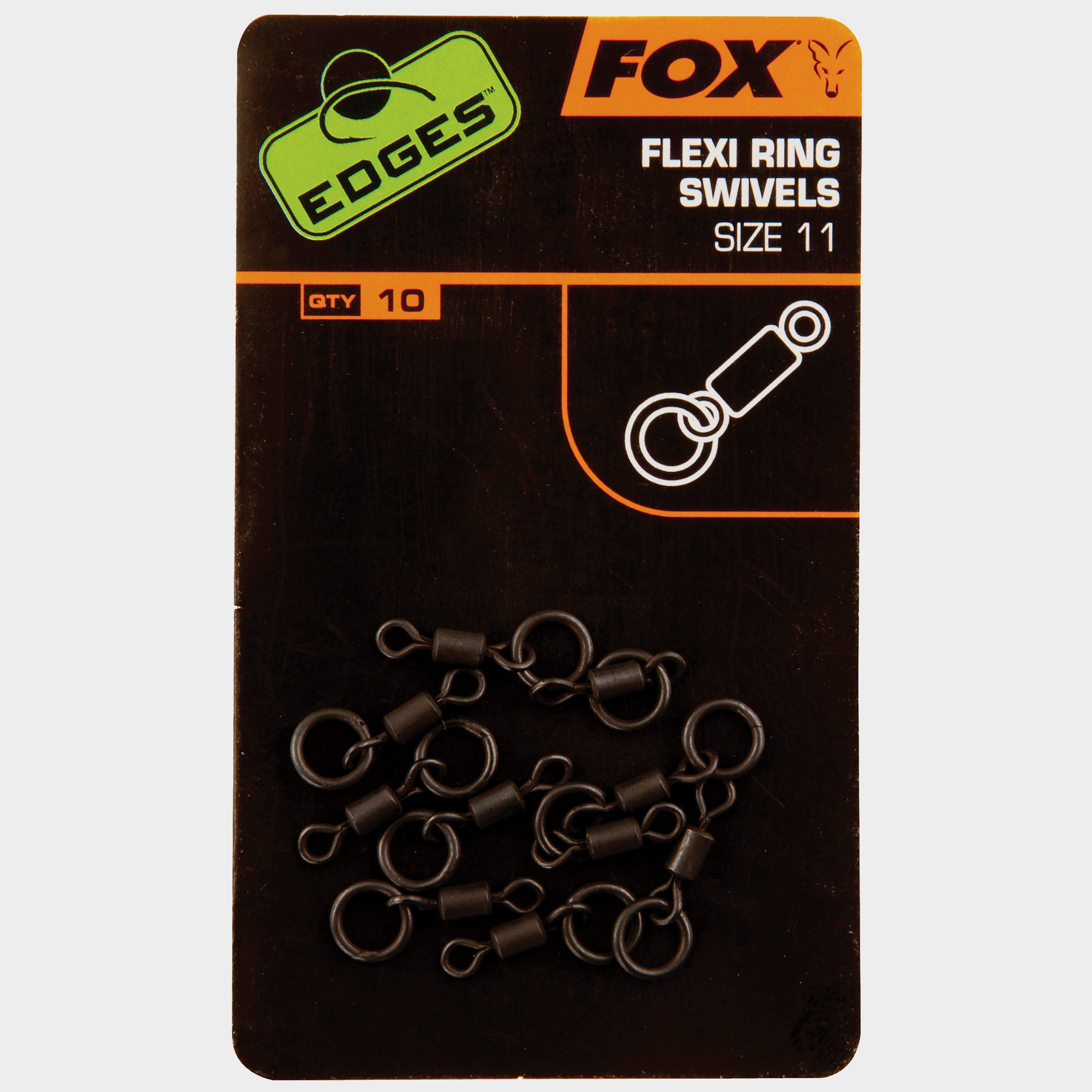 Photos - Other for Fishing Fox INTERNATIONAL Edges Flexi Ring Swivels Sz 11 